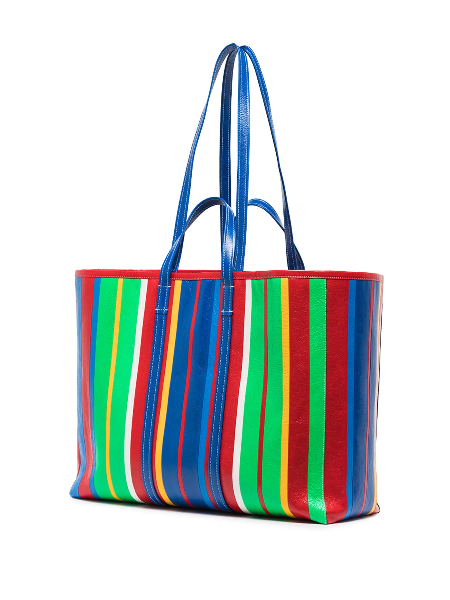 large Barbes East-West striped shopper tote
