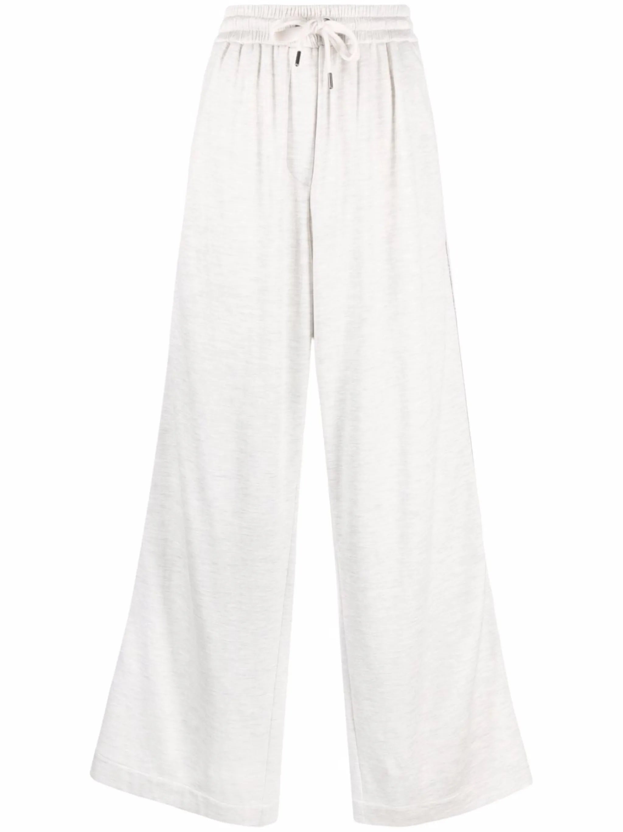 wide-leg drawstring trousers