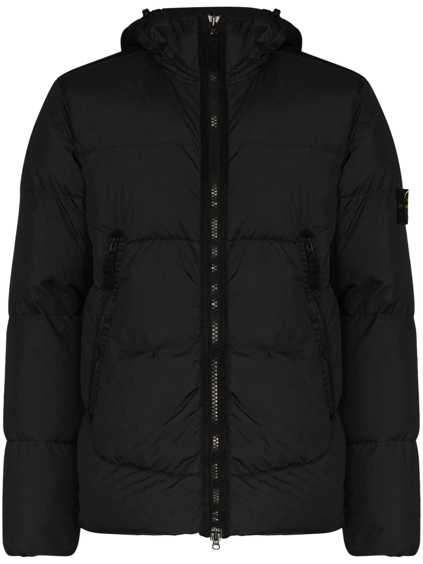 Compass quilted puffer jacket
