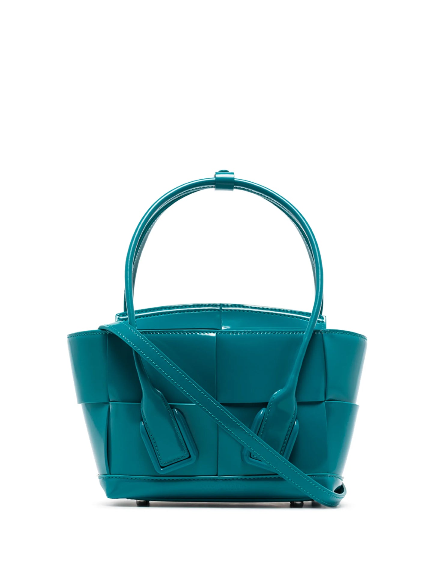 mini Arco maxi-Intrecciato leather tote bag