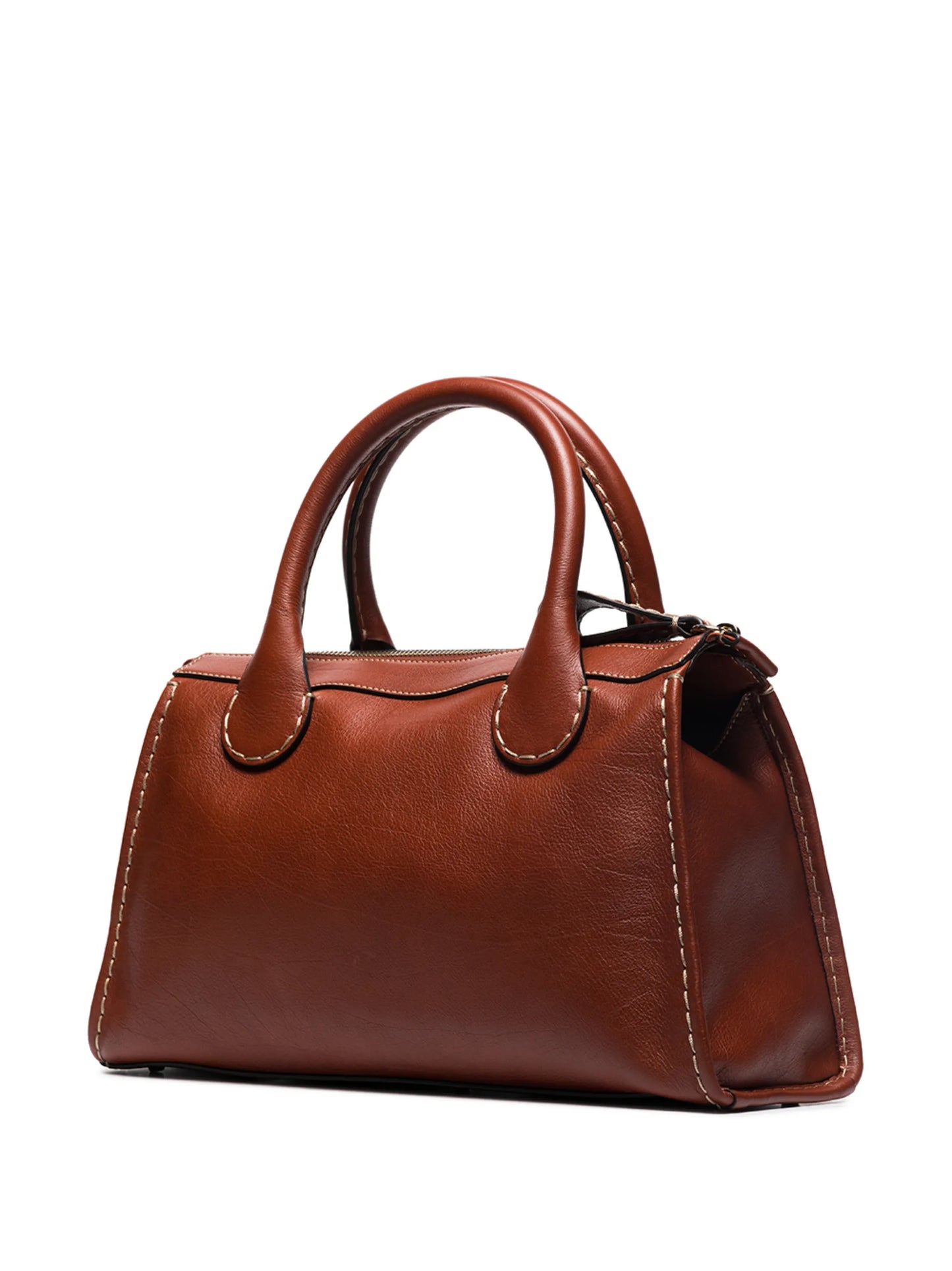 Edith leather tote bag