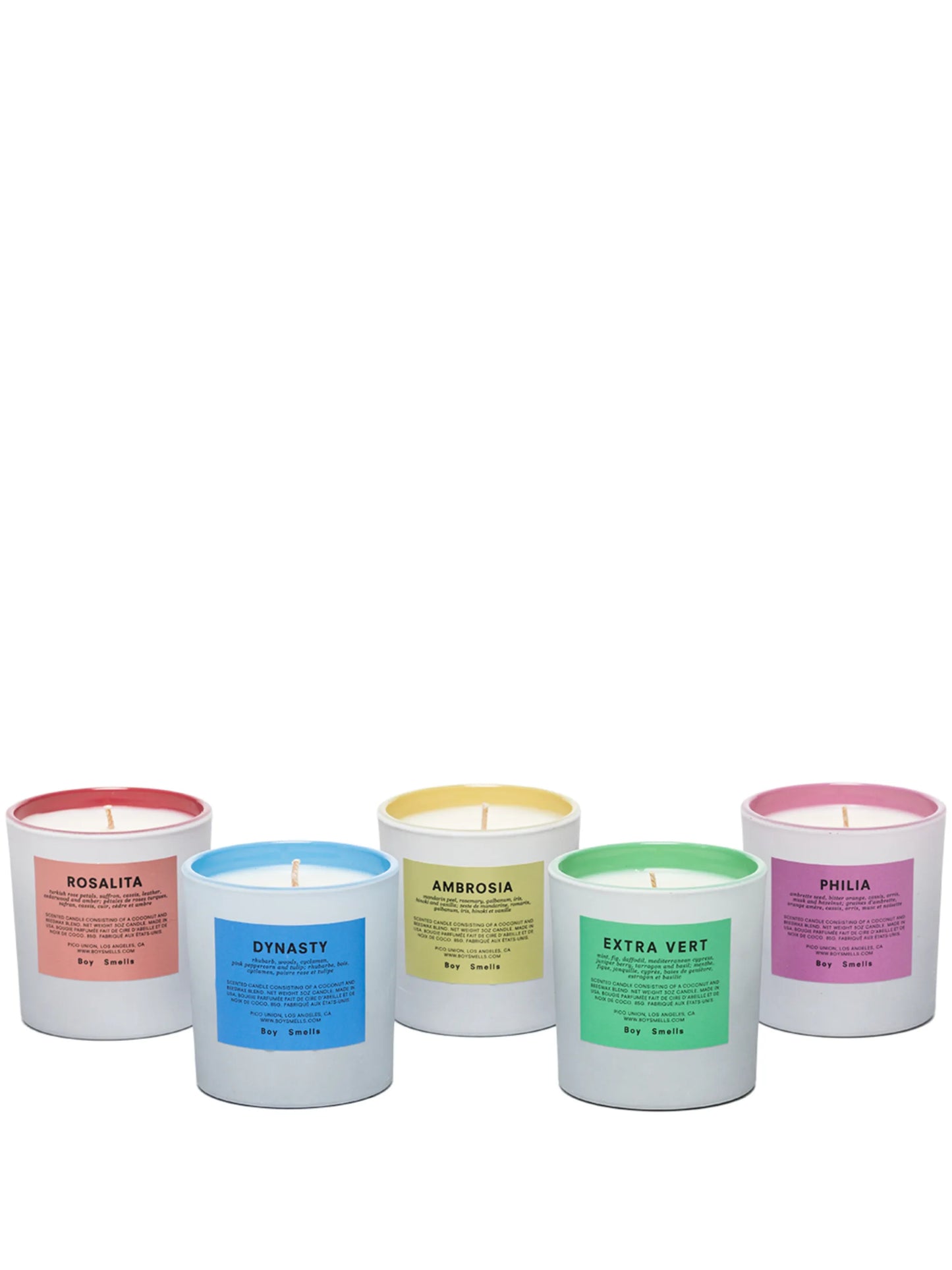 Pride scented candle (set of five)