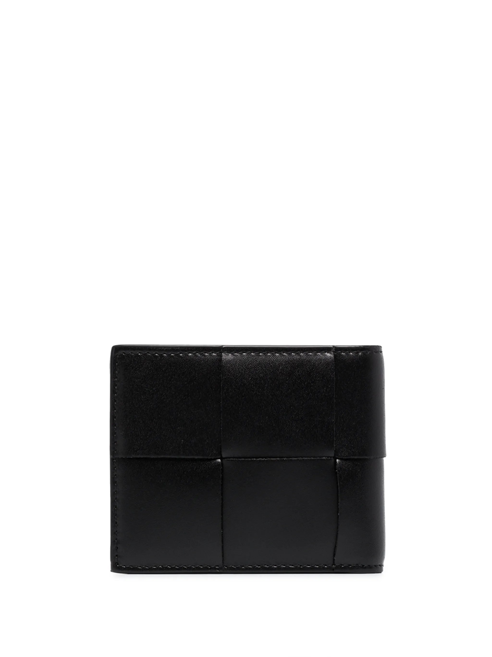 Intrecciato bi-fold wallet
