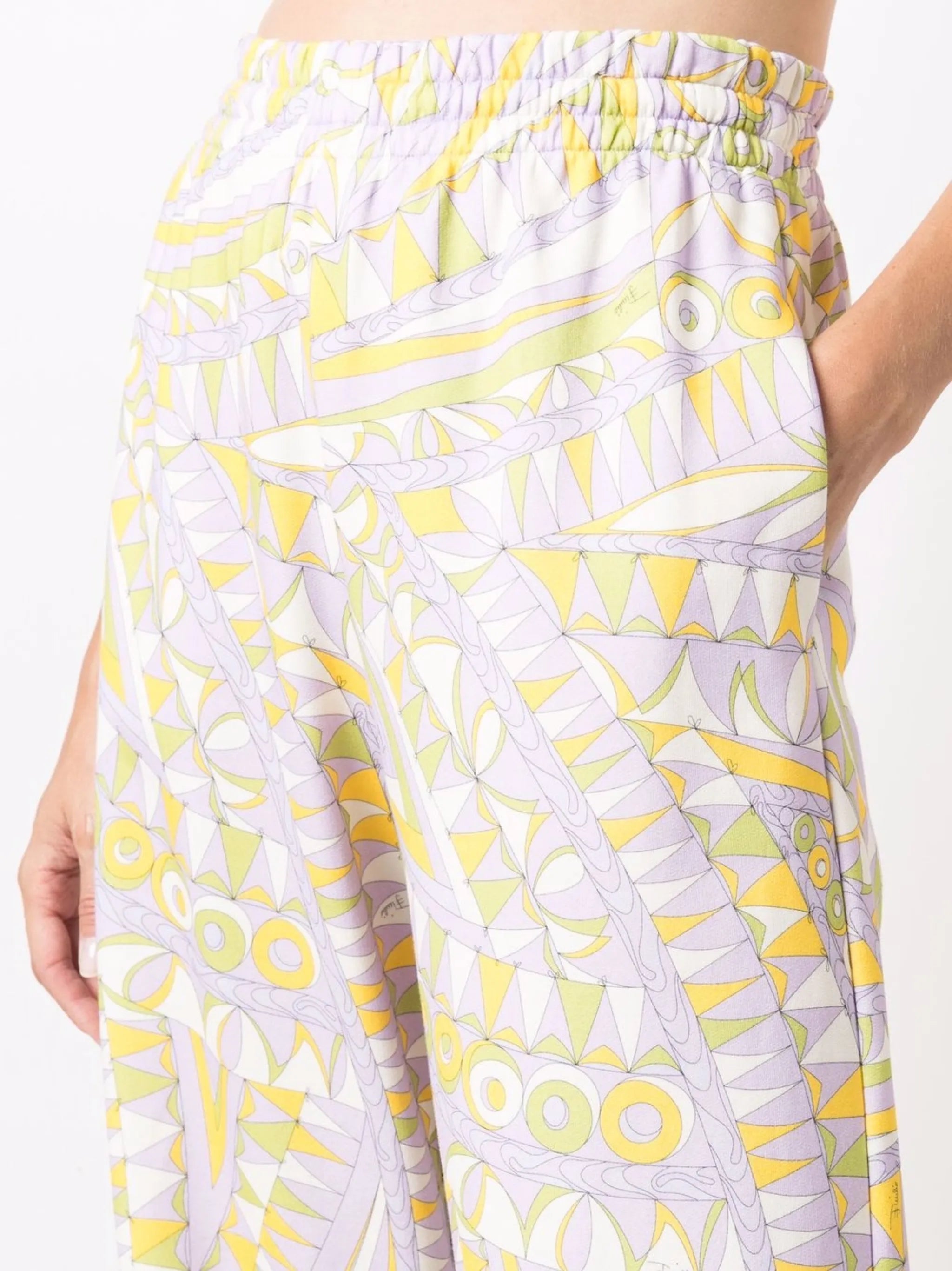 Bandierine-print track pants