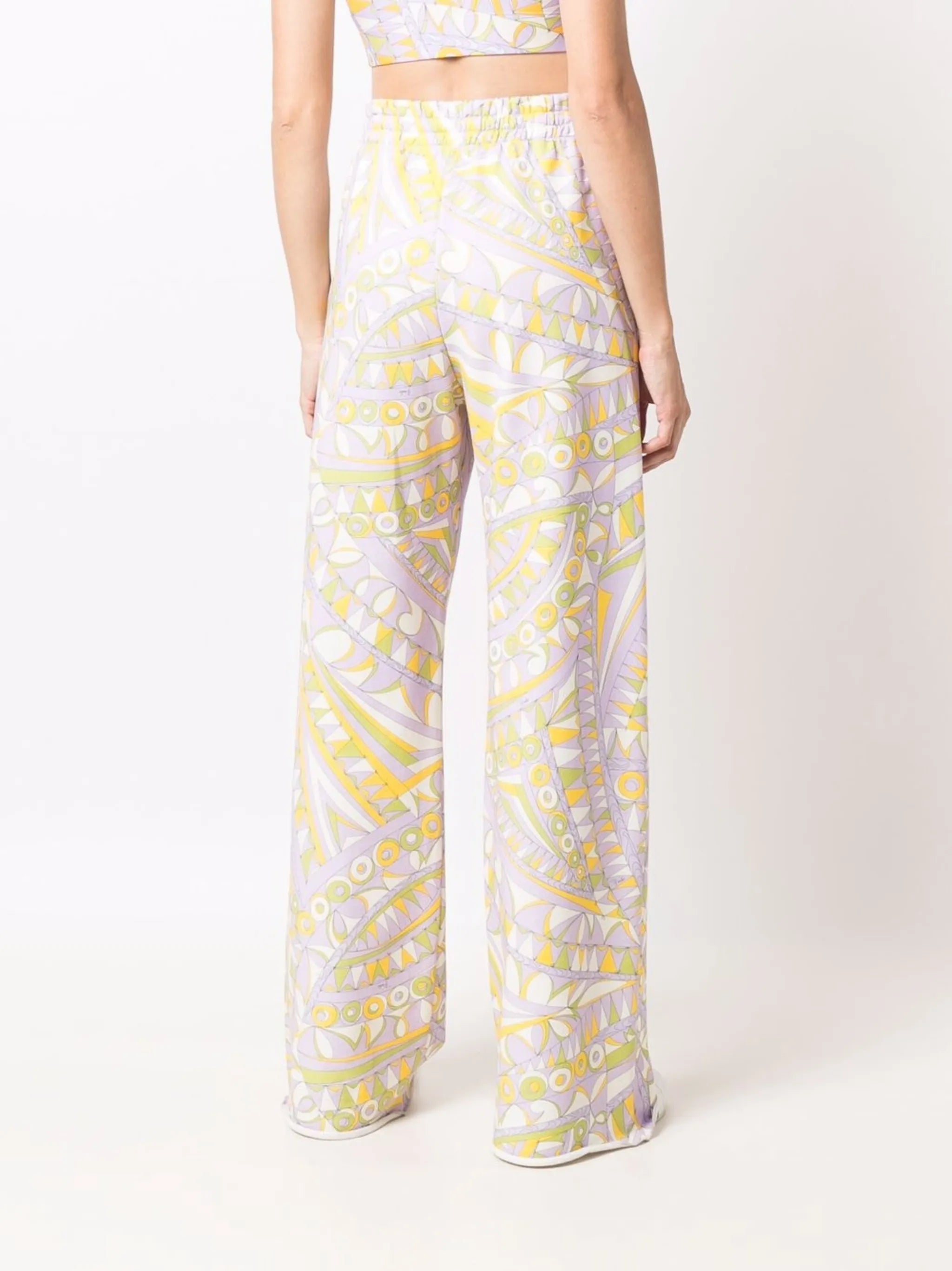 Bandierine-print track pants