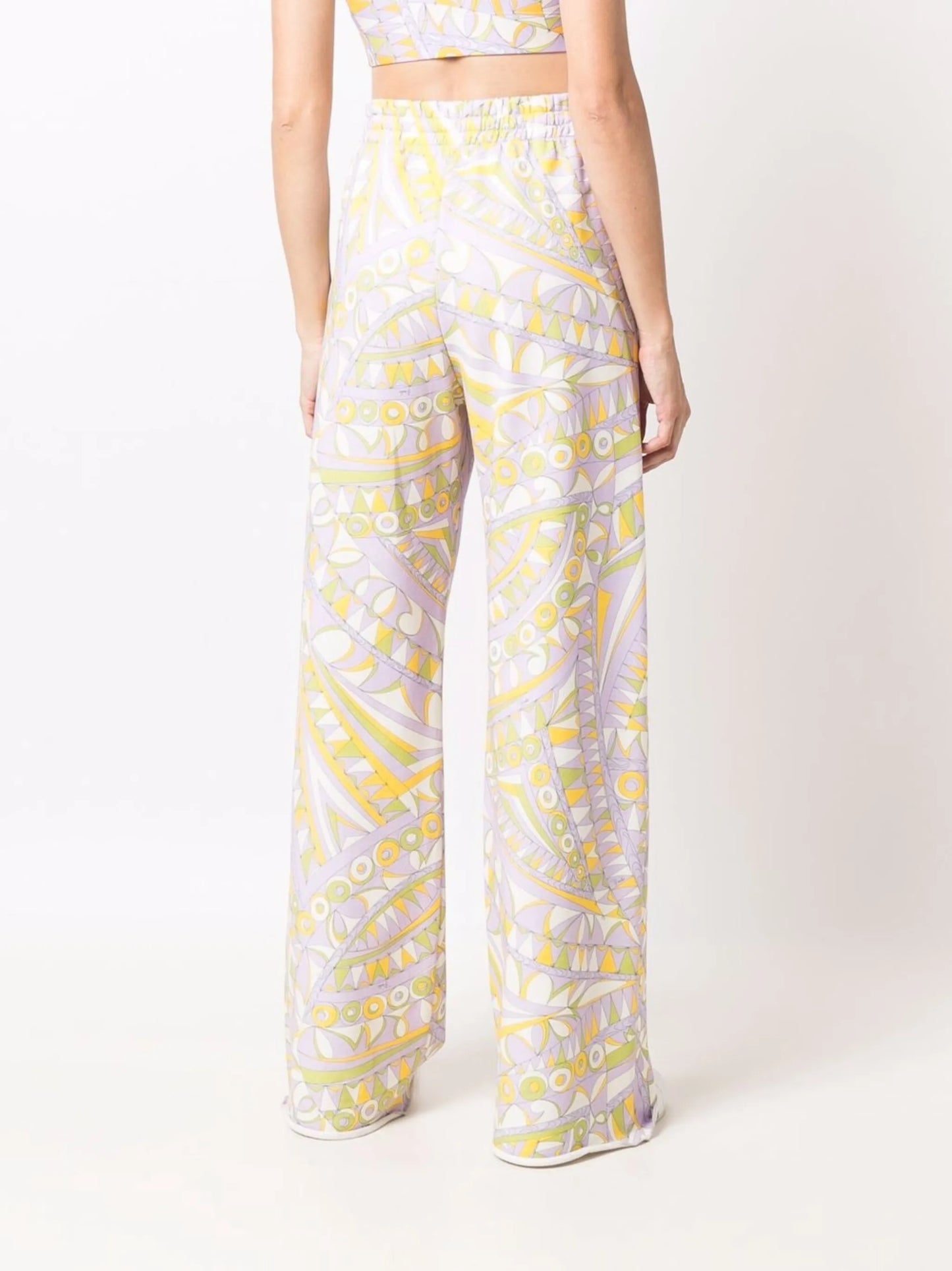 Bandierine-print track pants