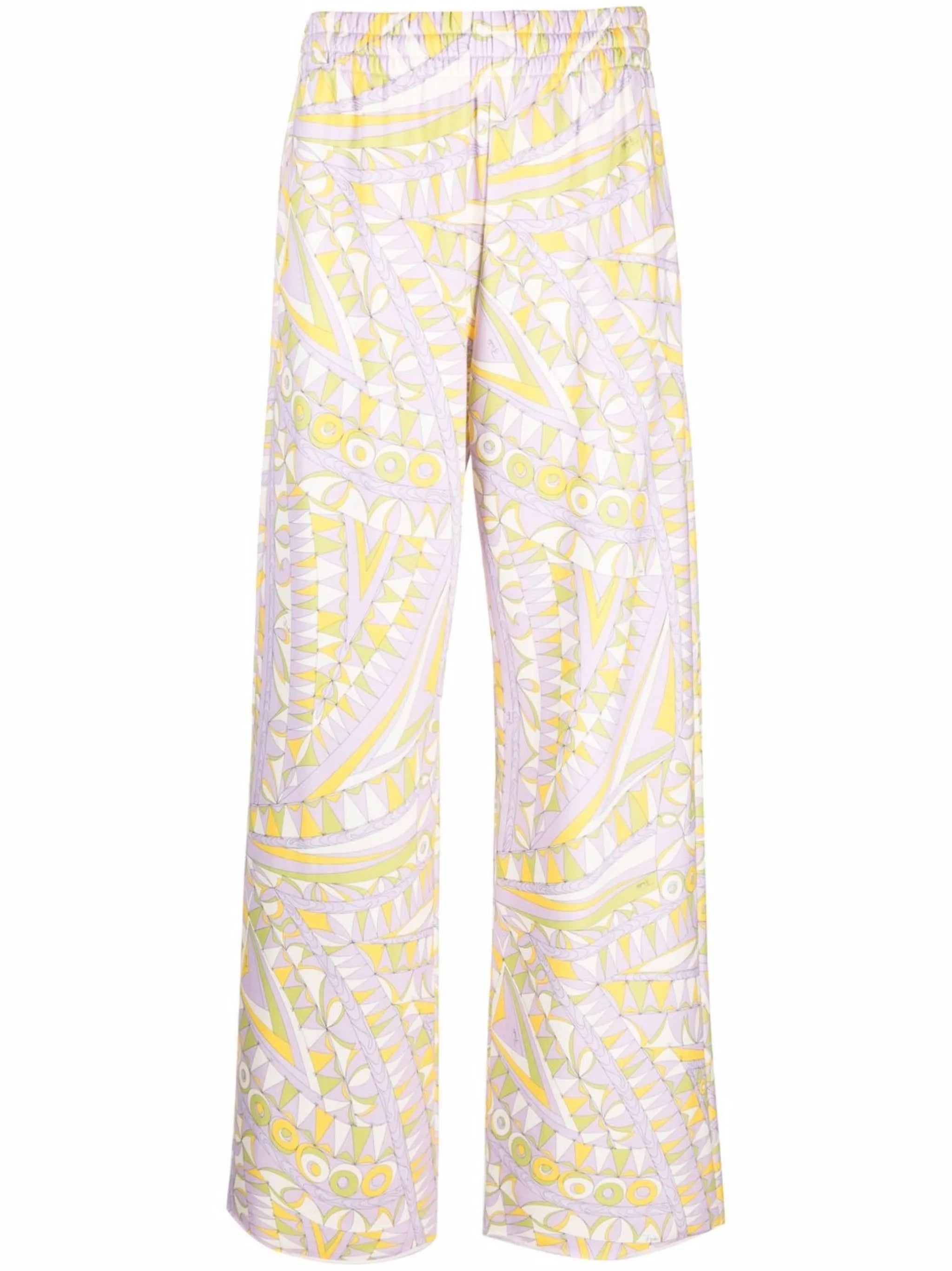 Bandierine-print track pants