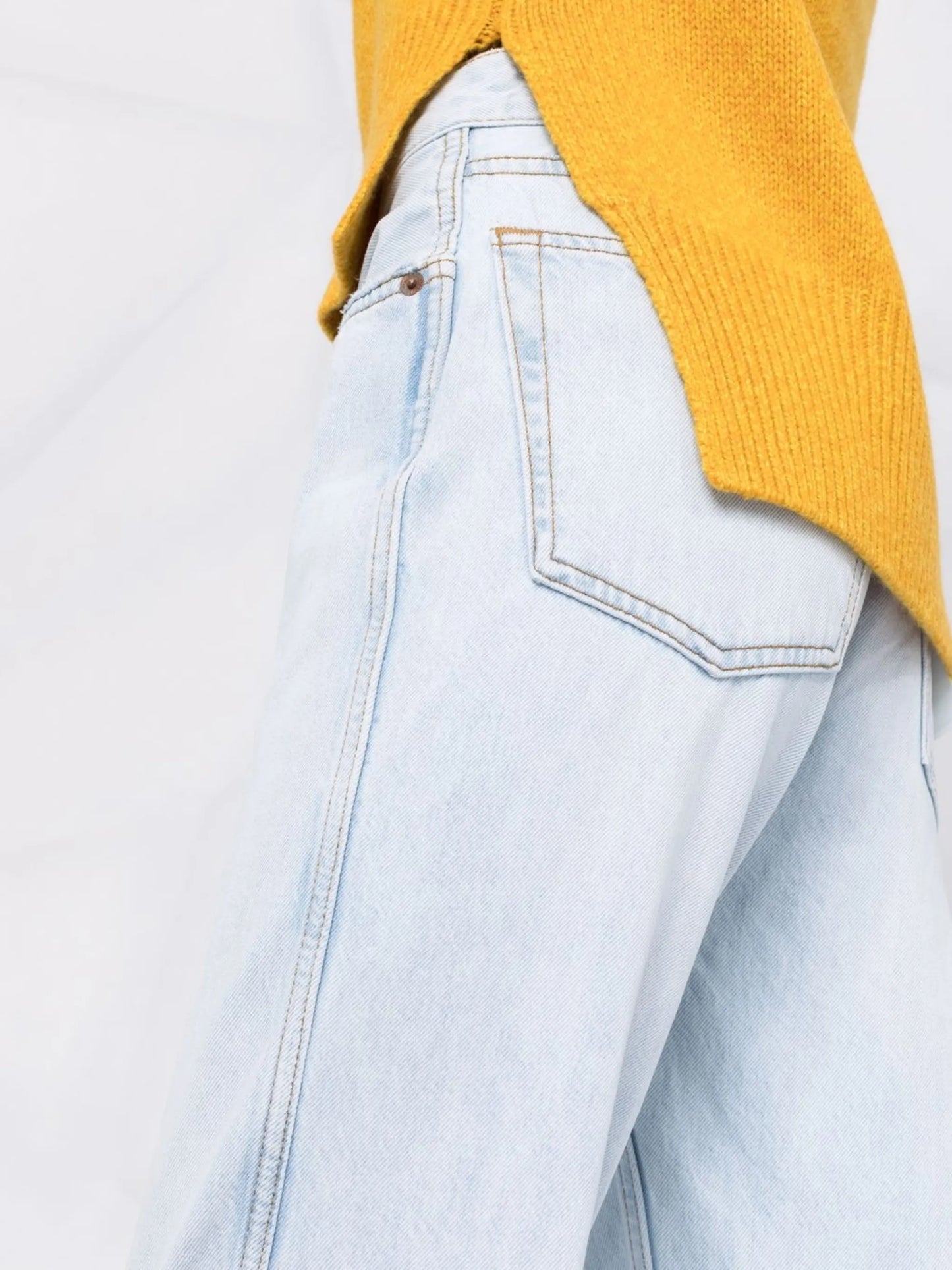 ripped bleach jeans