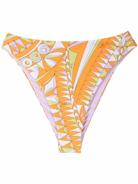 Bandierine-print bikini bottoms