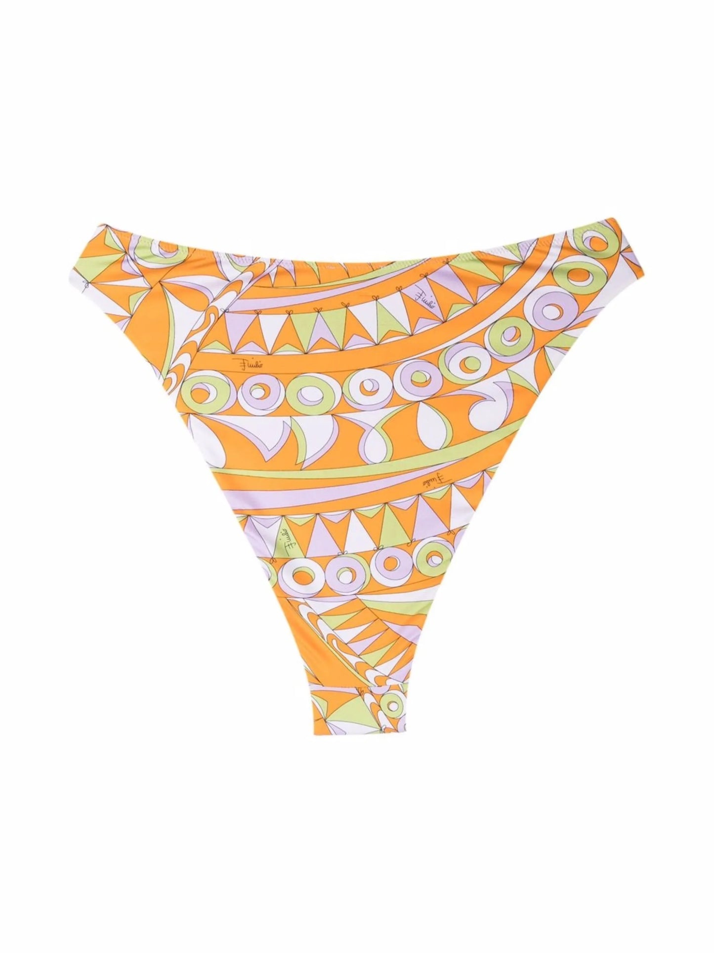 Bandierine-print bikini bottoms