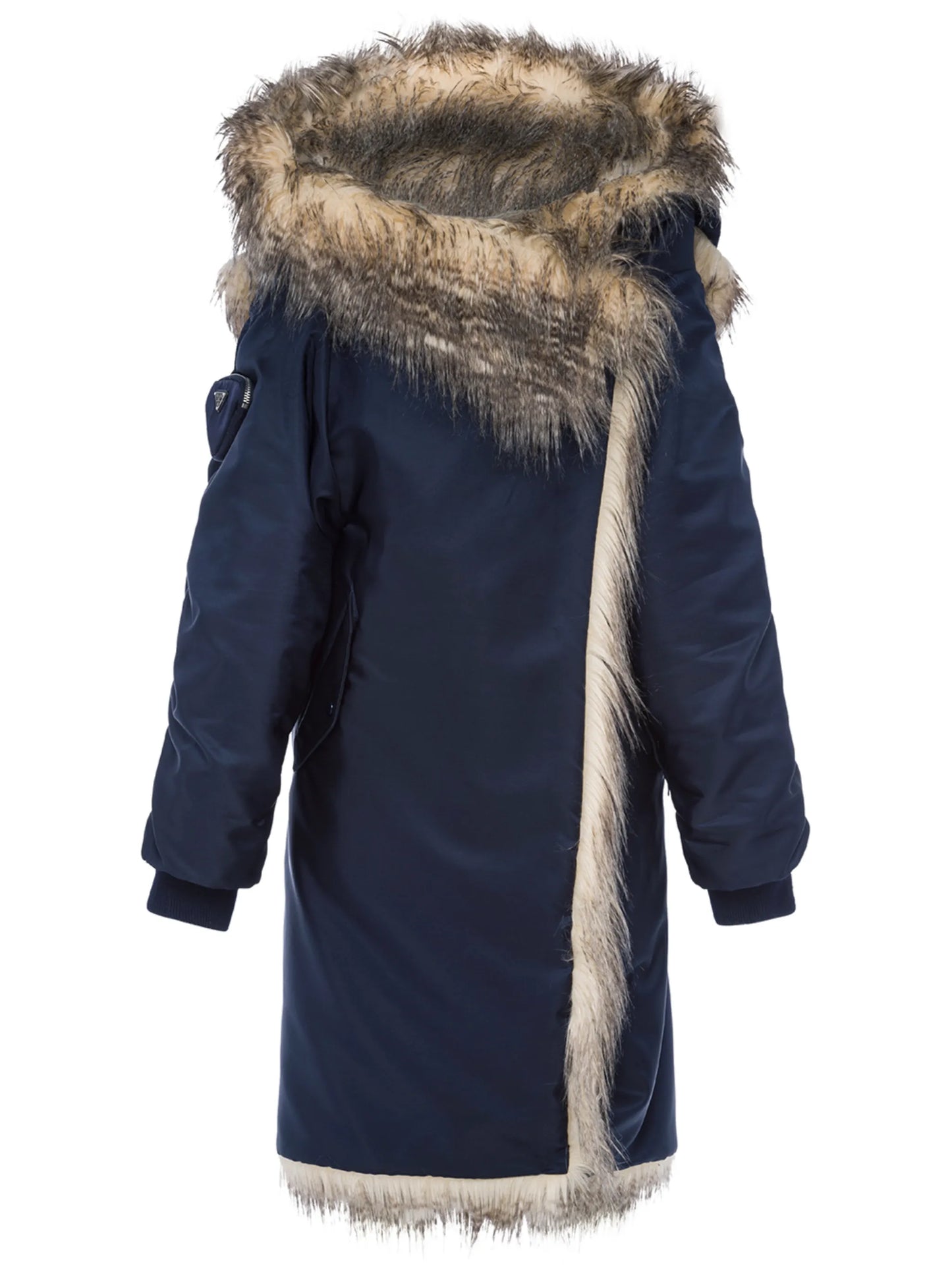 oversized Re-Nylon raincoat