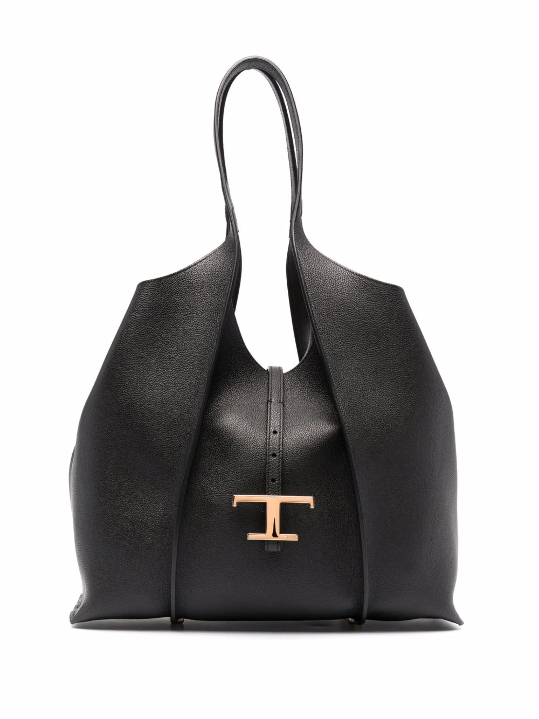 T Timeless leather tote bag