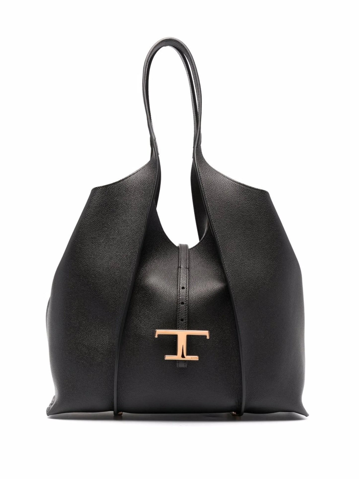 T Timeless leather tote bag
