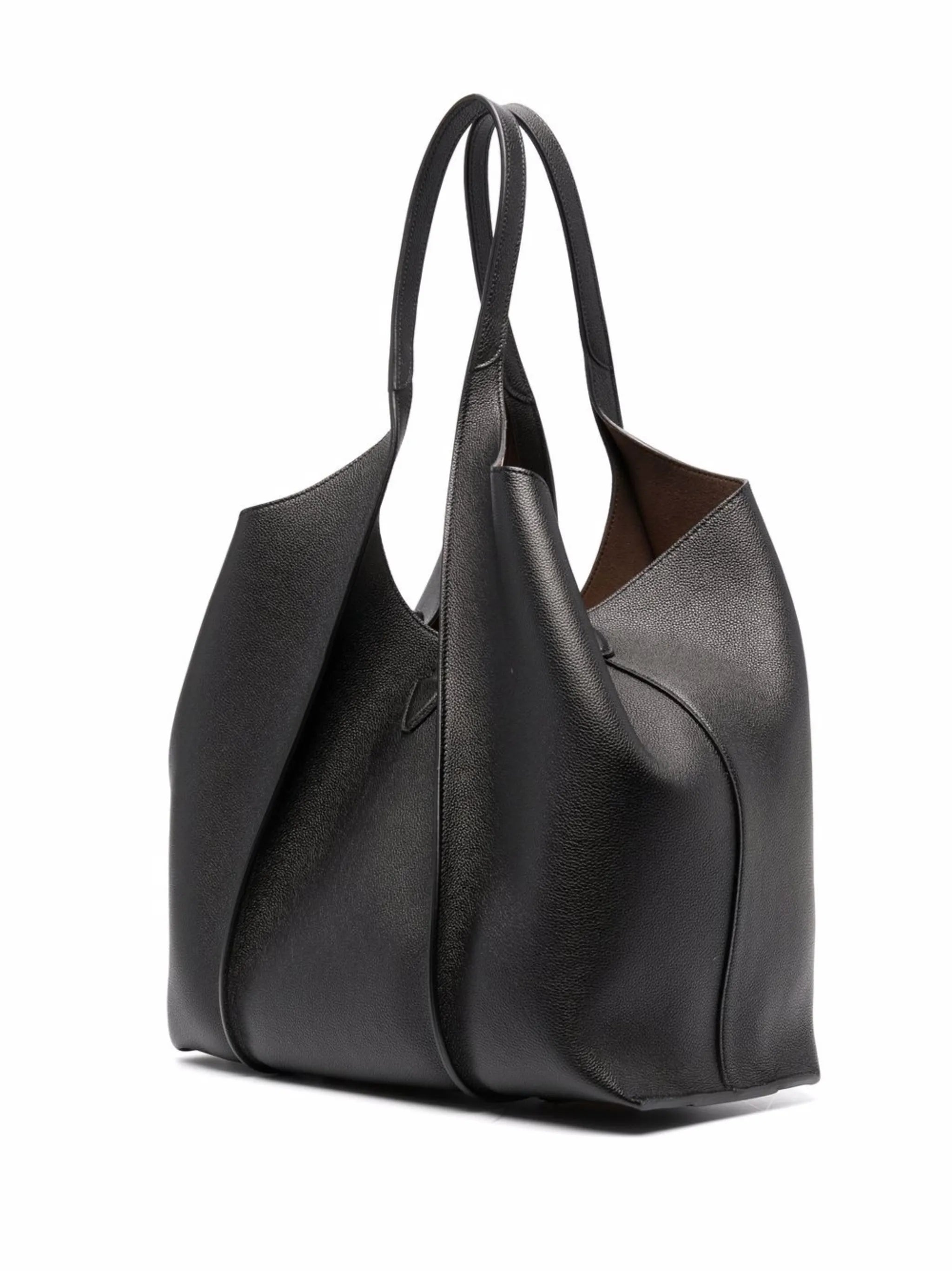 T Timeless shopping bag in leather medium