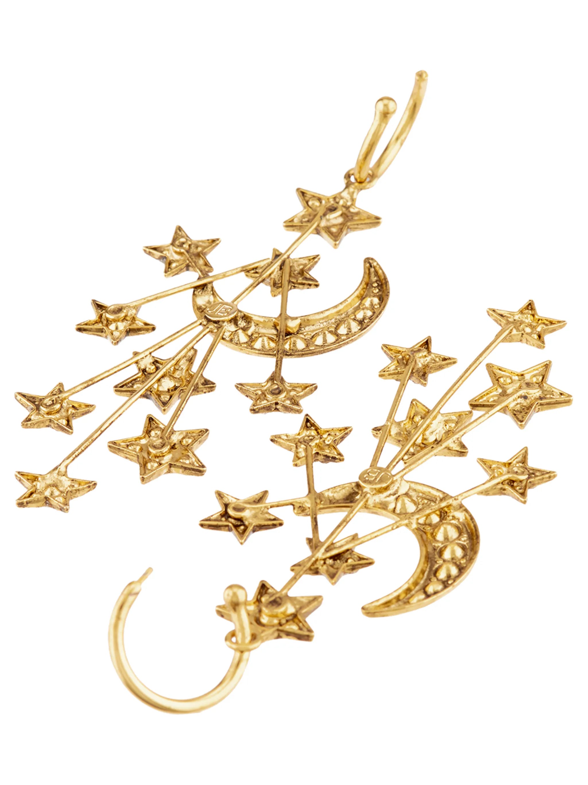Azriel Celestial drop earrings