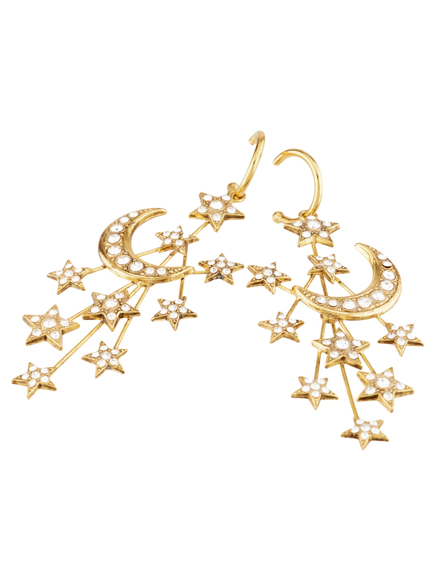 Azriel Celestial drop earrings