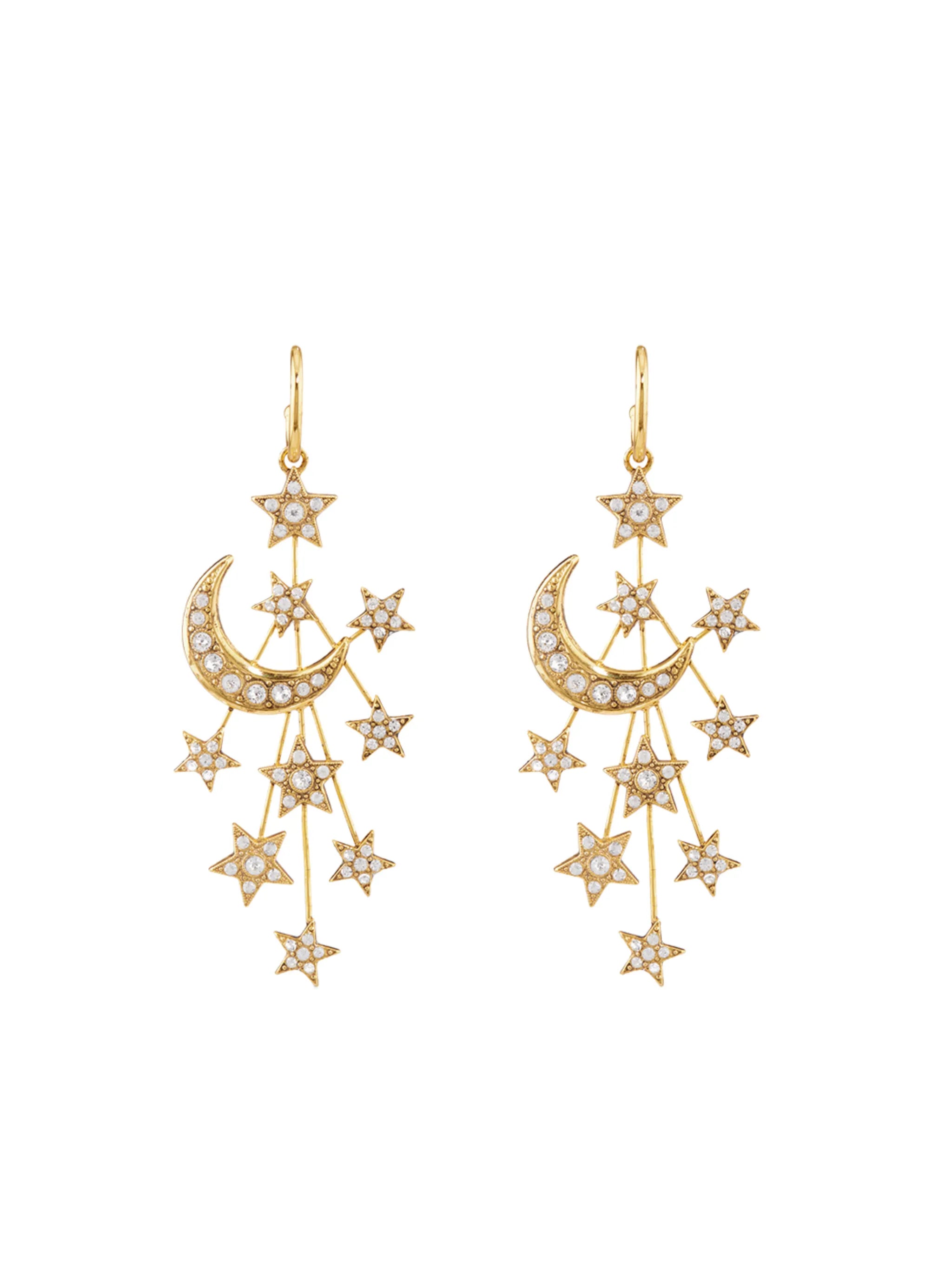 Azriel Celestial drop earrings