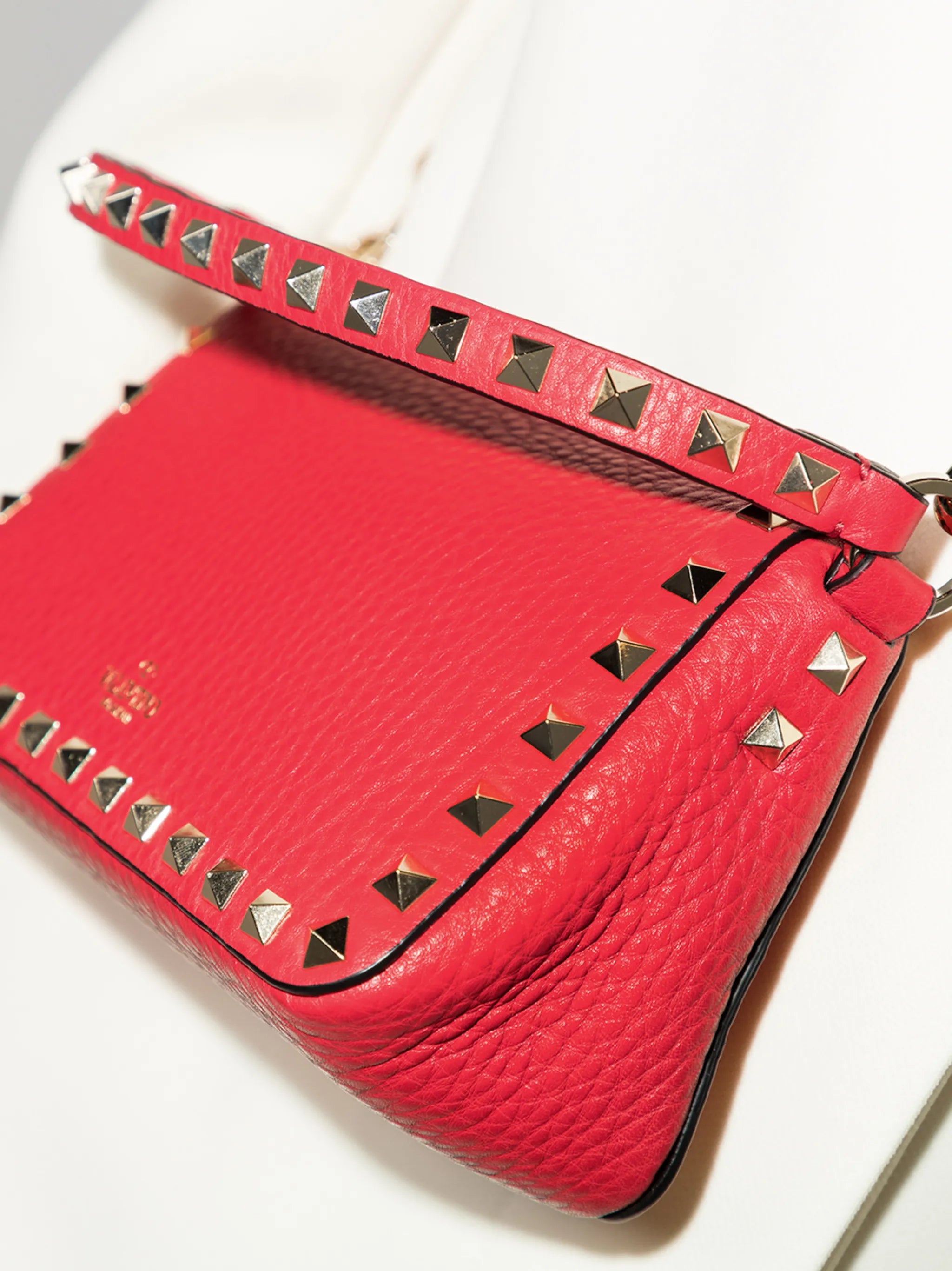 Rockstud-embellished mini bag