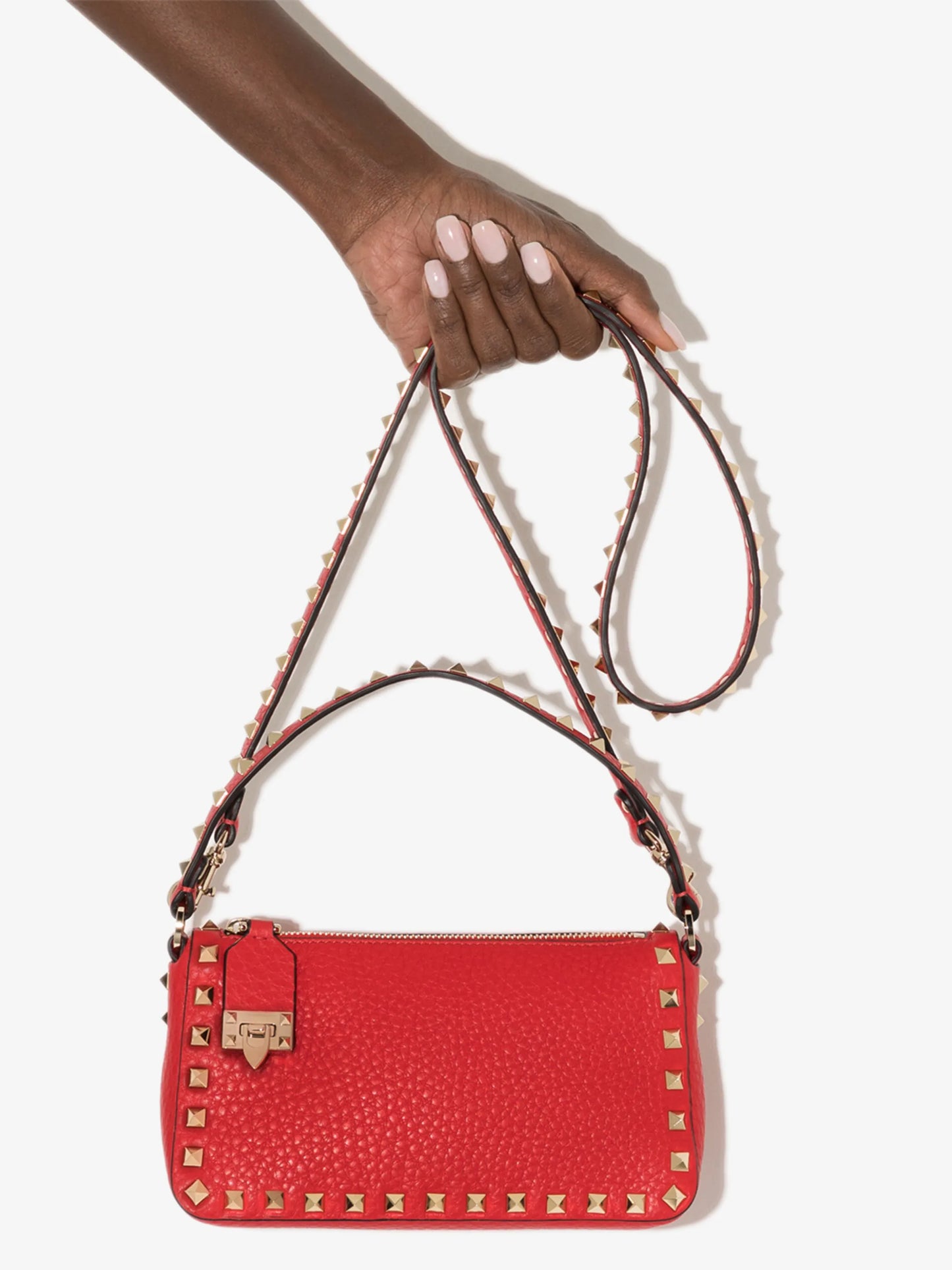 Rockstud-embellished mini bag
