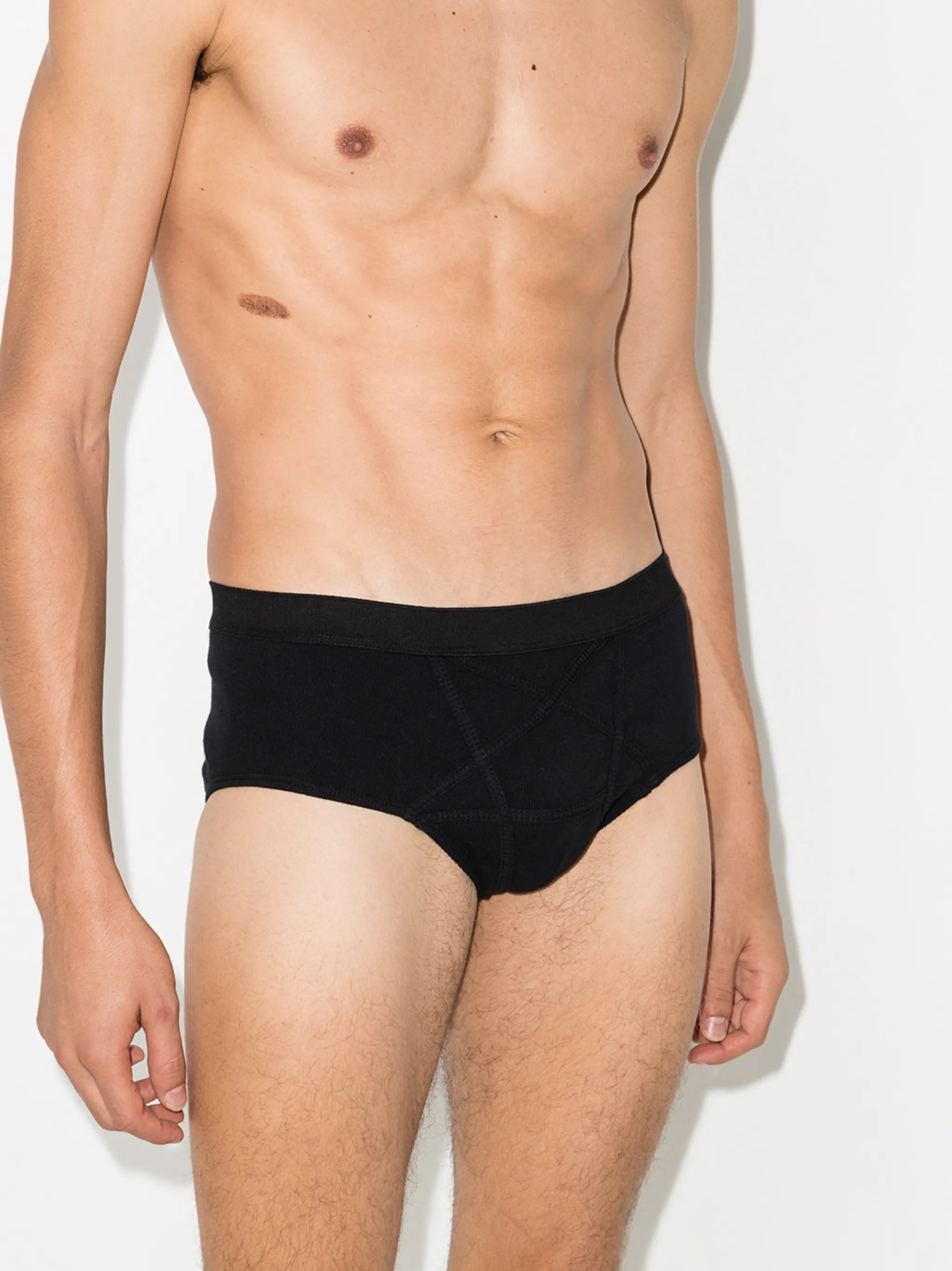 Penta stitch-embellished briefs