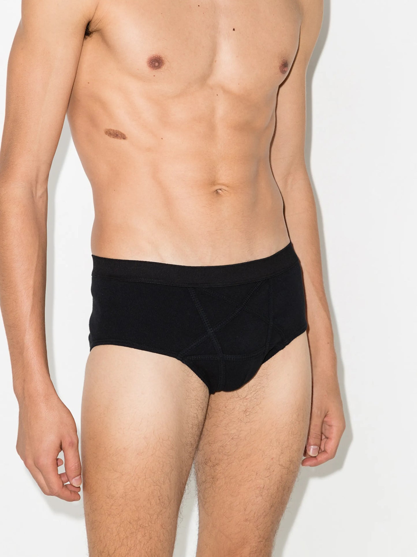 Penta stitch-embellished briefs