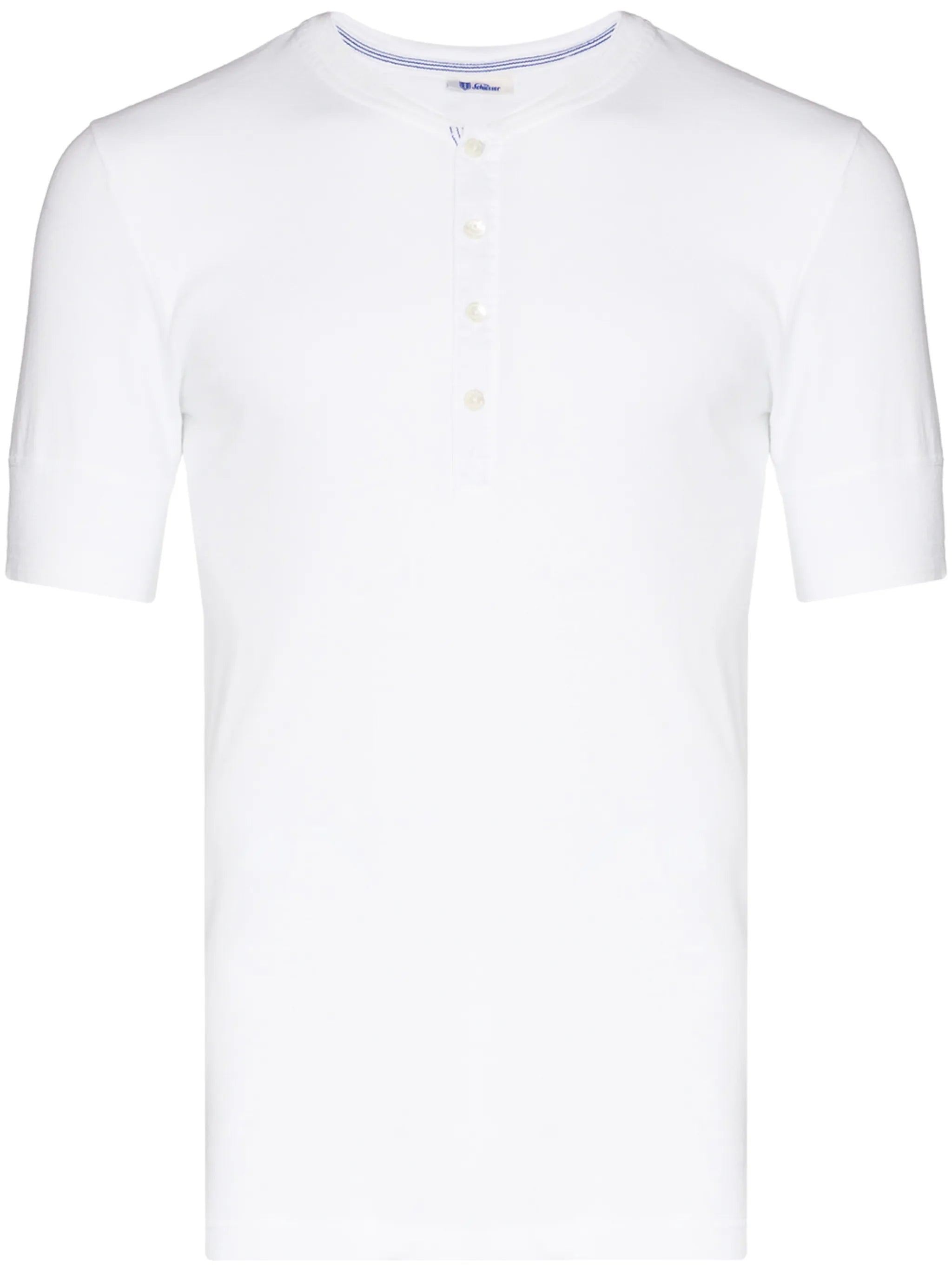 Henley button-down T-shirt