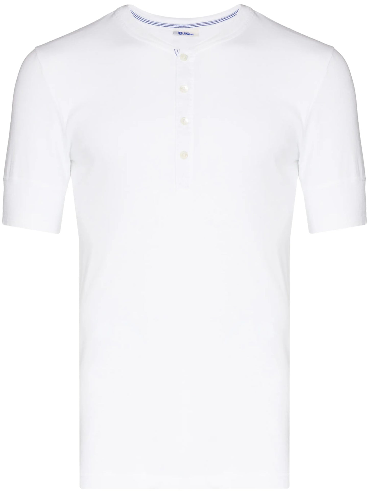 Henley button-down T-shirt