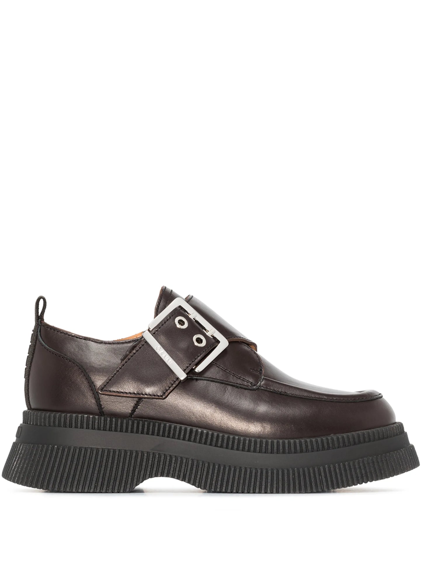 buckled flatform shoes