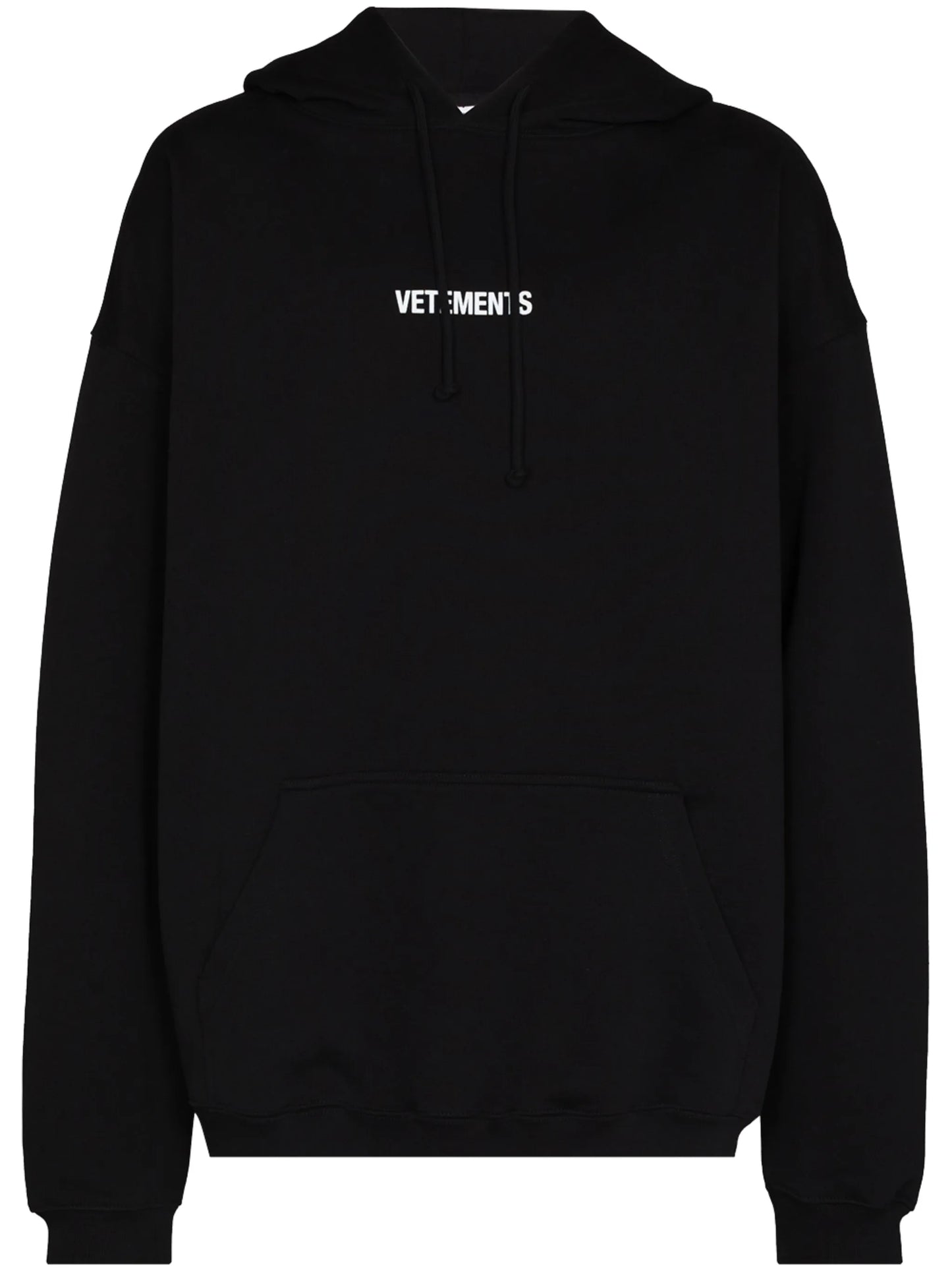 exposed-label oversized hoodie