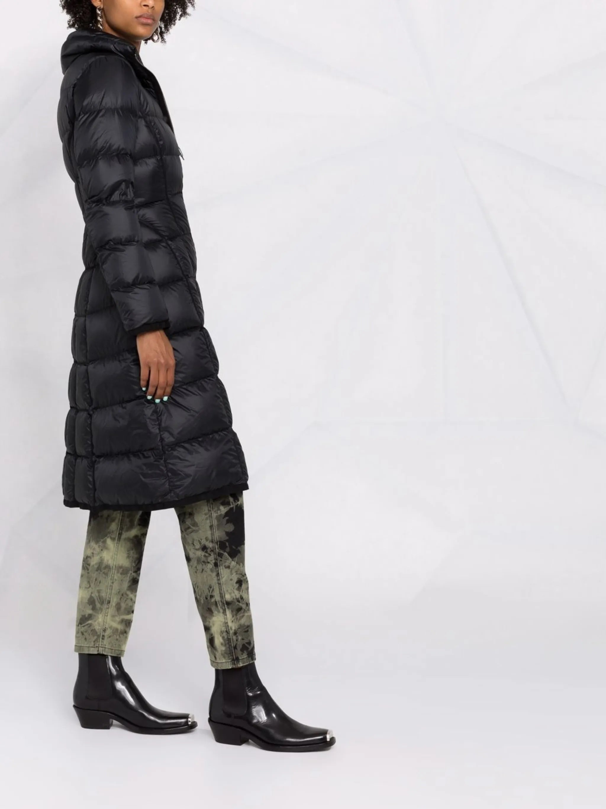 long-sleeve padded coat