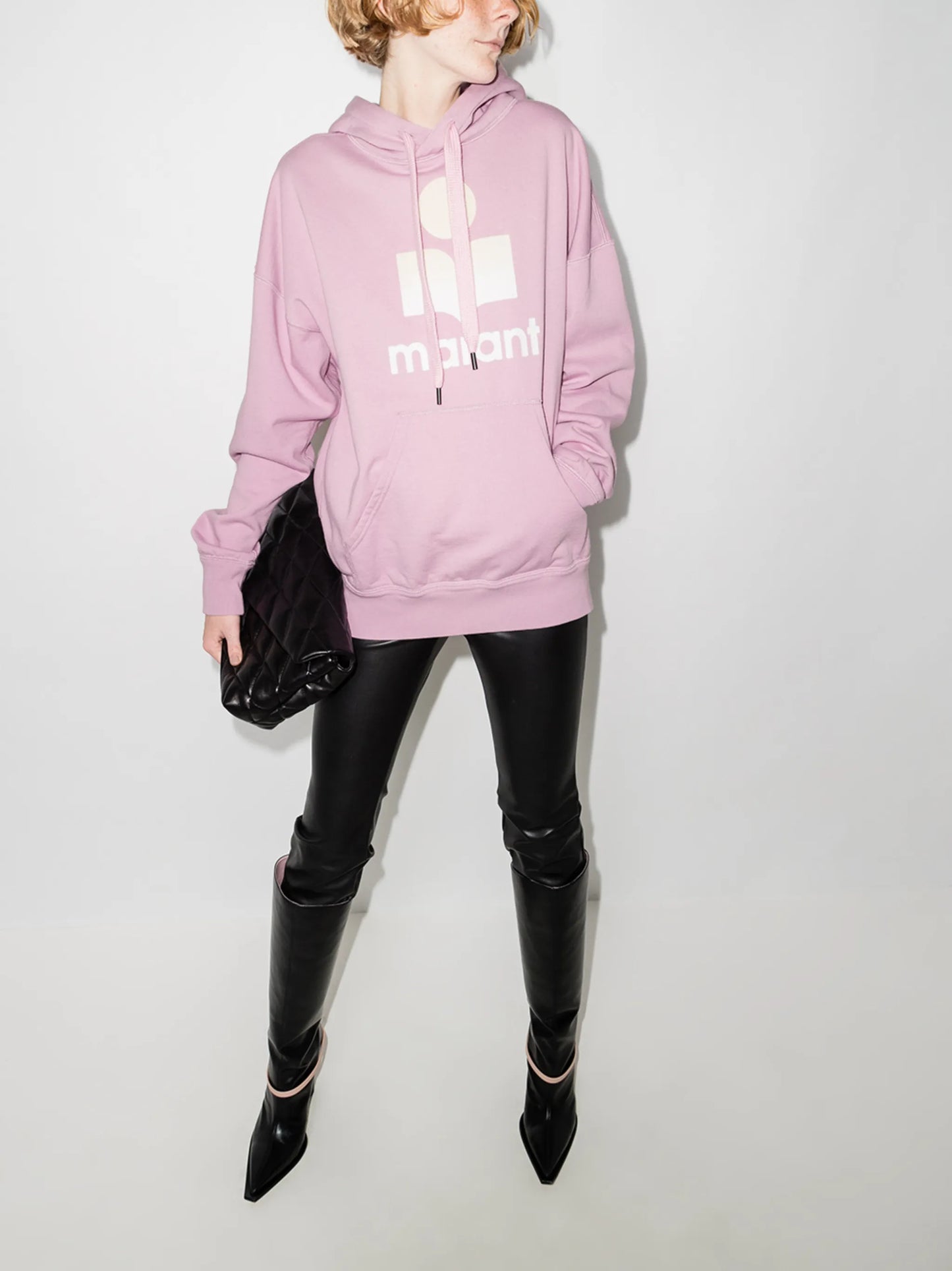 Mansel logo-print hoodie