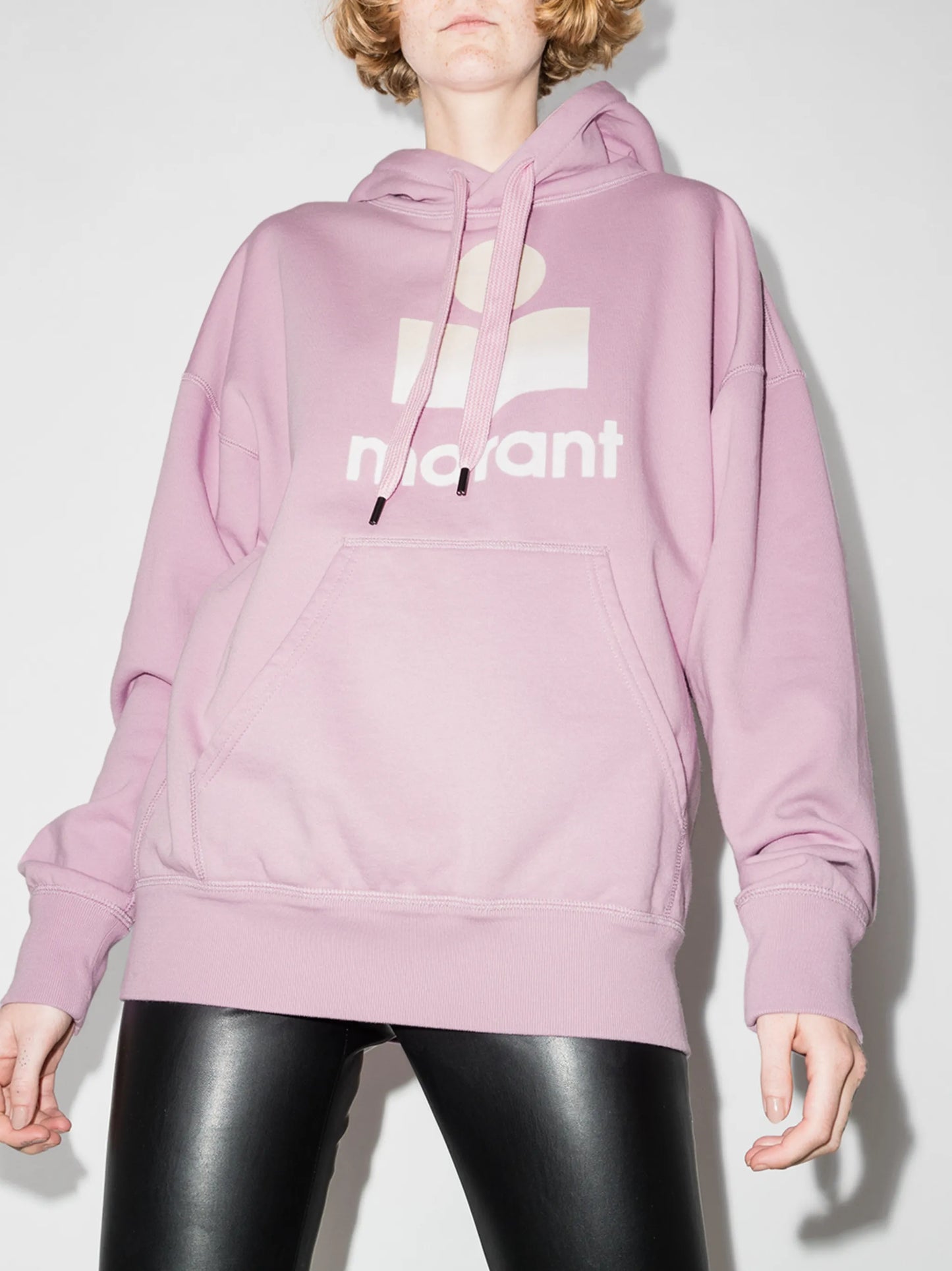Mansel logo-print hoodie
