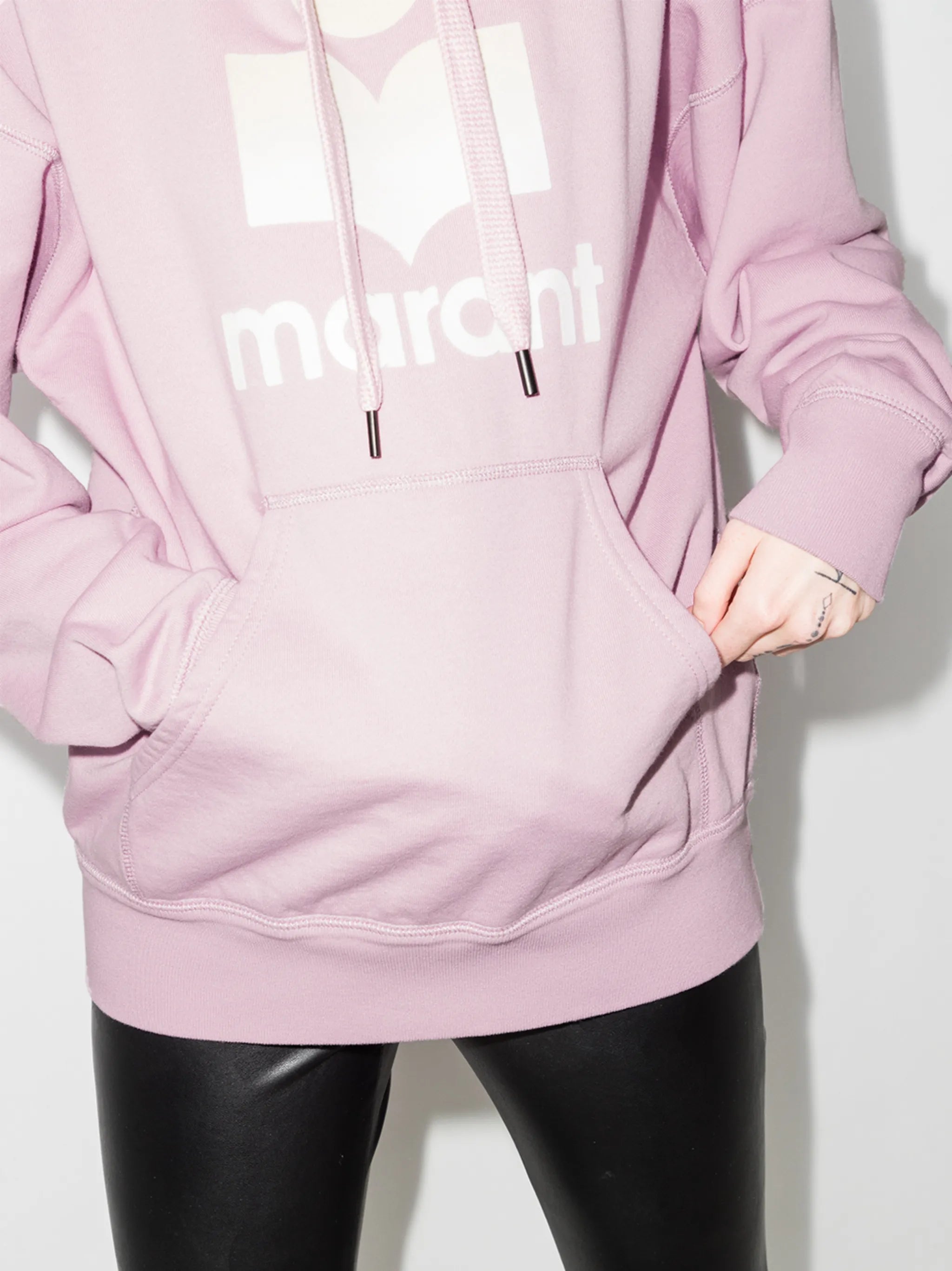 Mansel logo-print hoodie