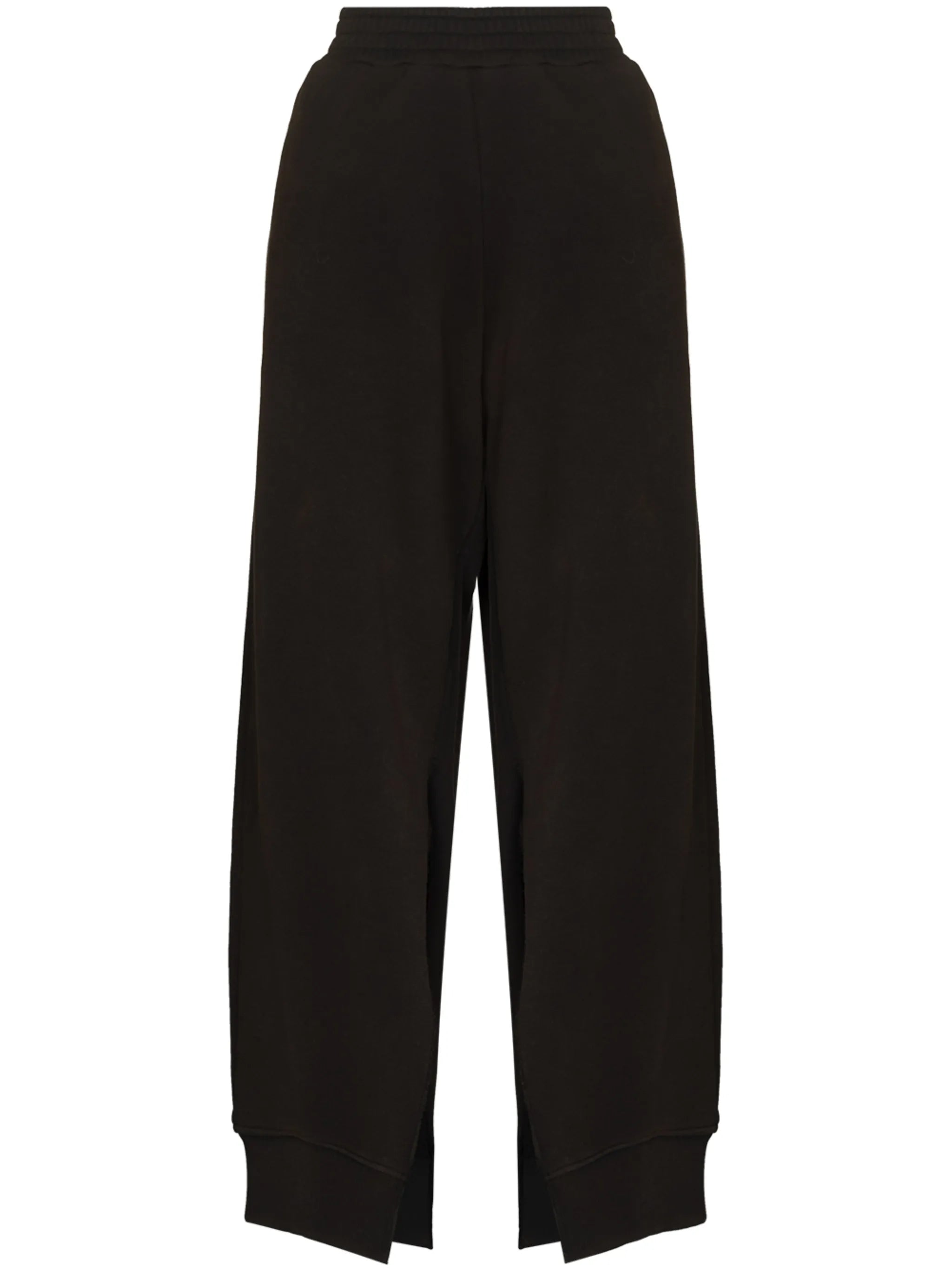 split-cuff cotton track pants