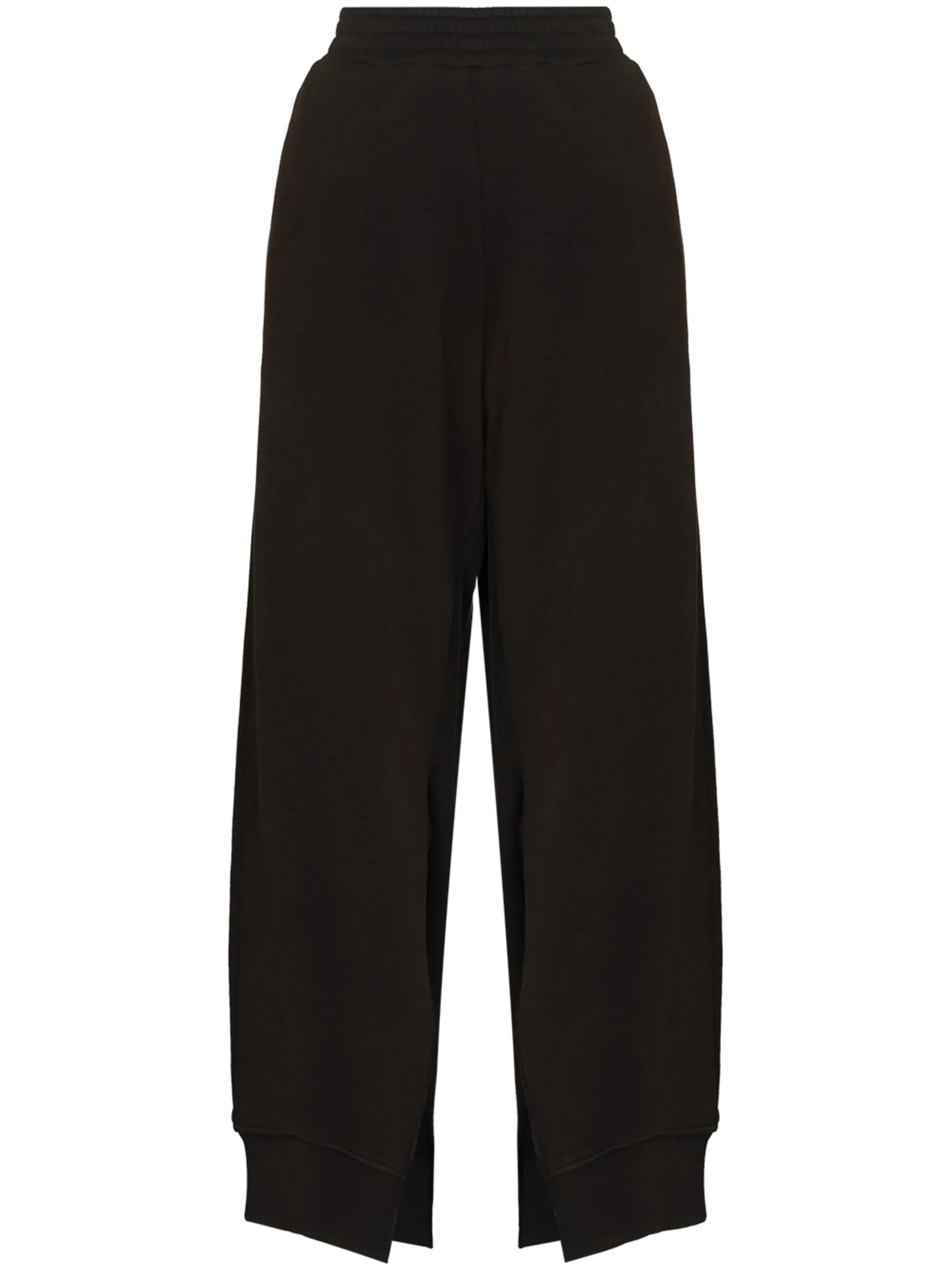split-cuff cotton track pants
