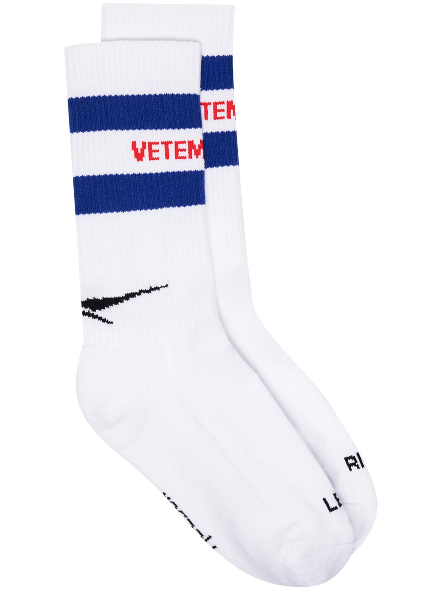 x Reebok intarsia logo socks