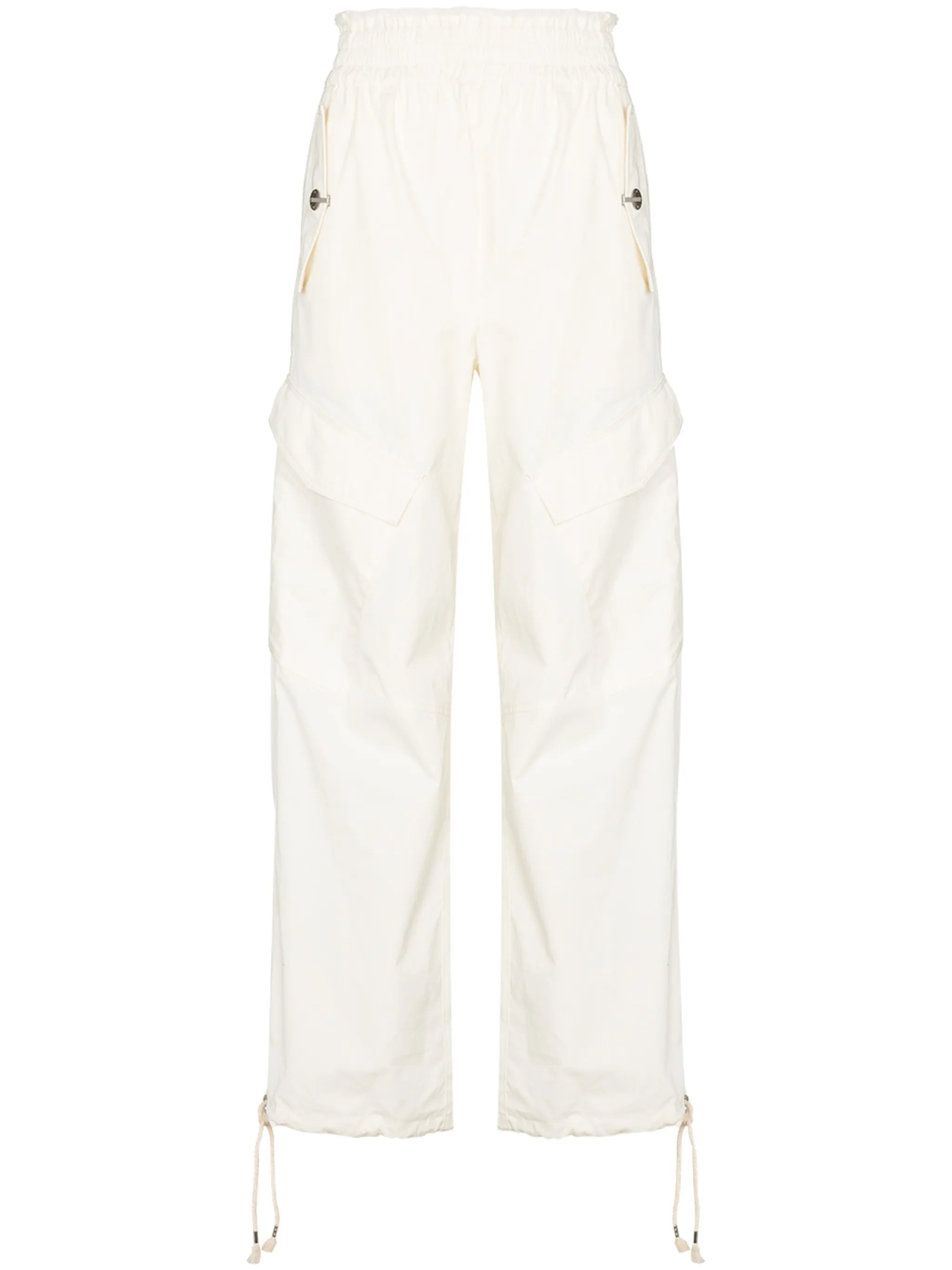 wide-leg cargo trousers