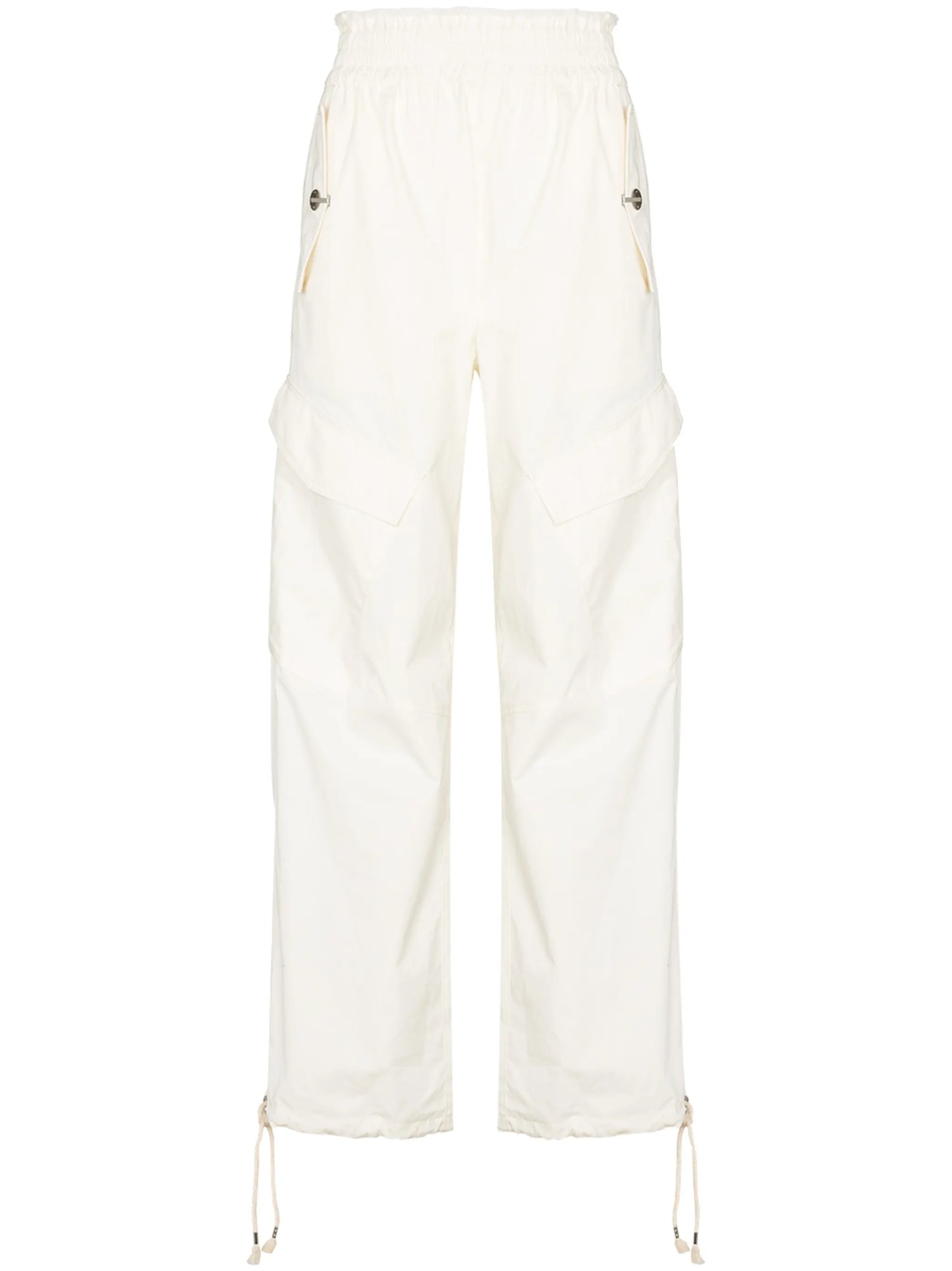 wide-leg cargo trousers