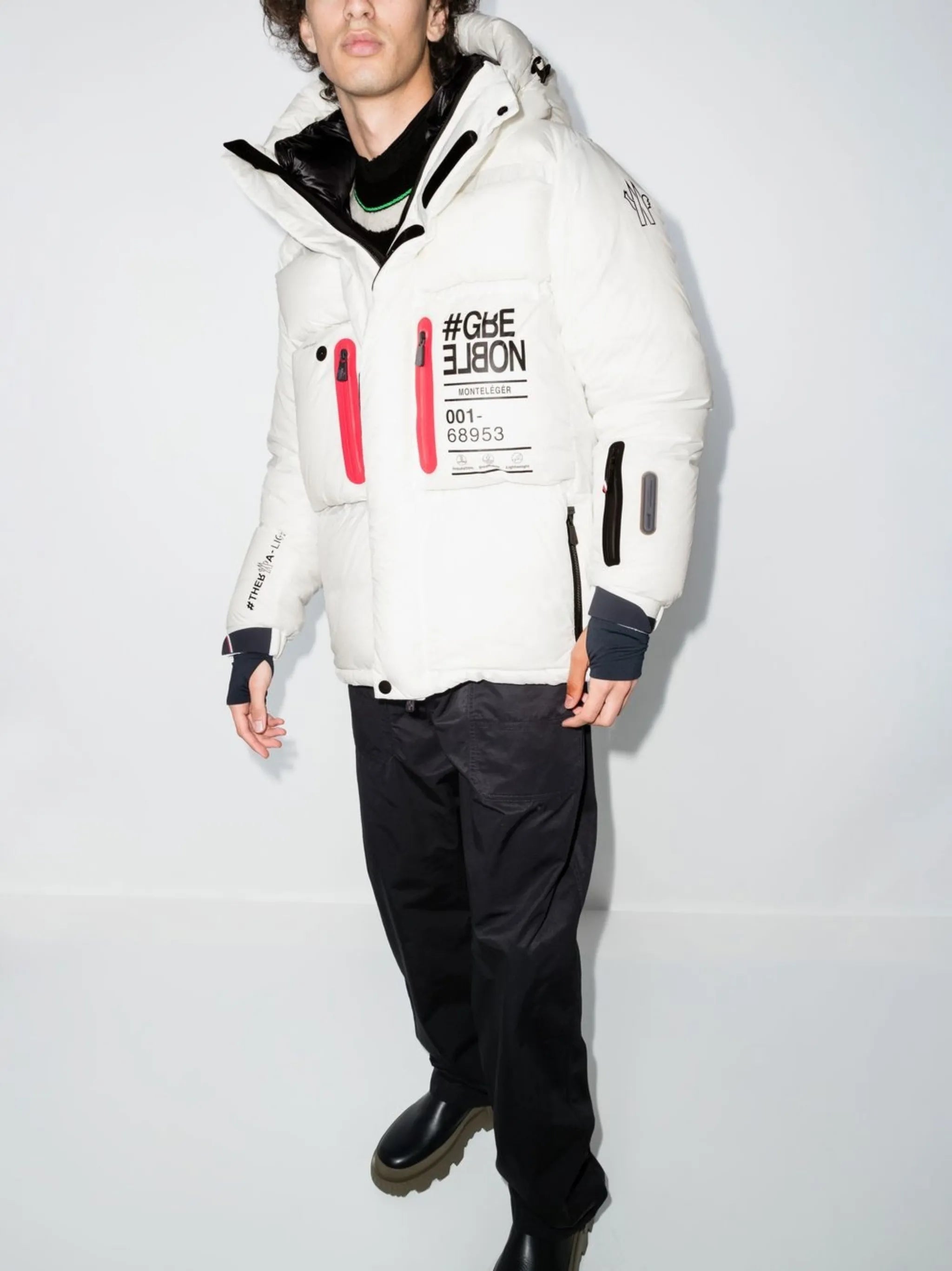 Monteleger short down jacket