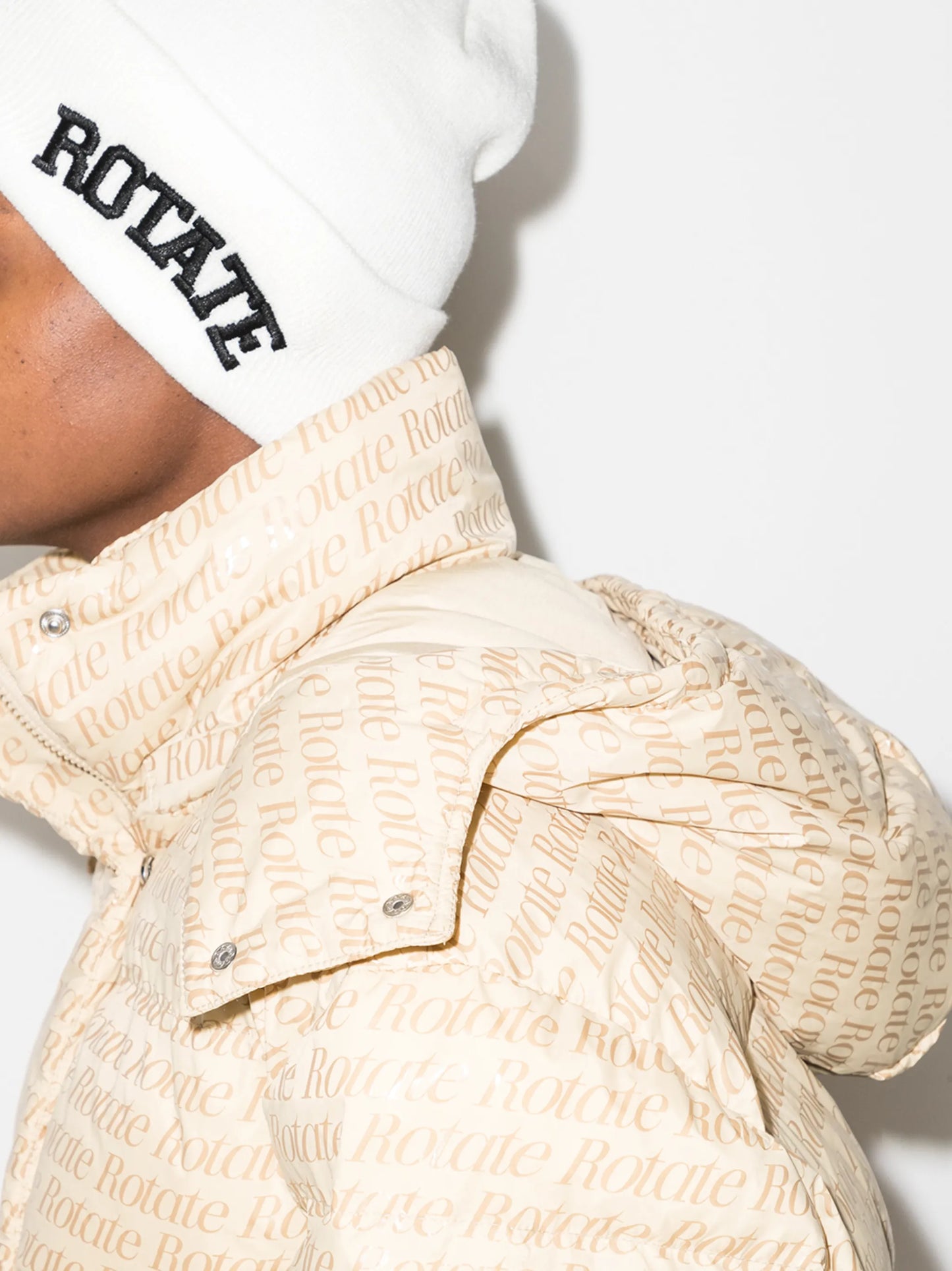 Abbie logo-embroidered beanie