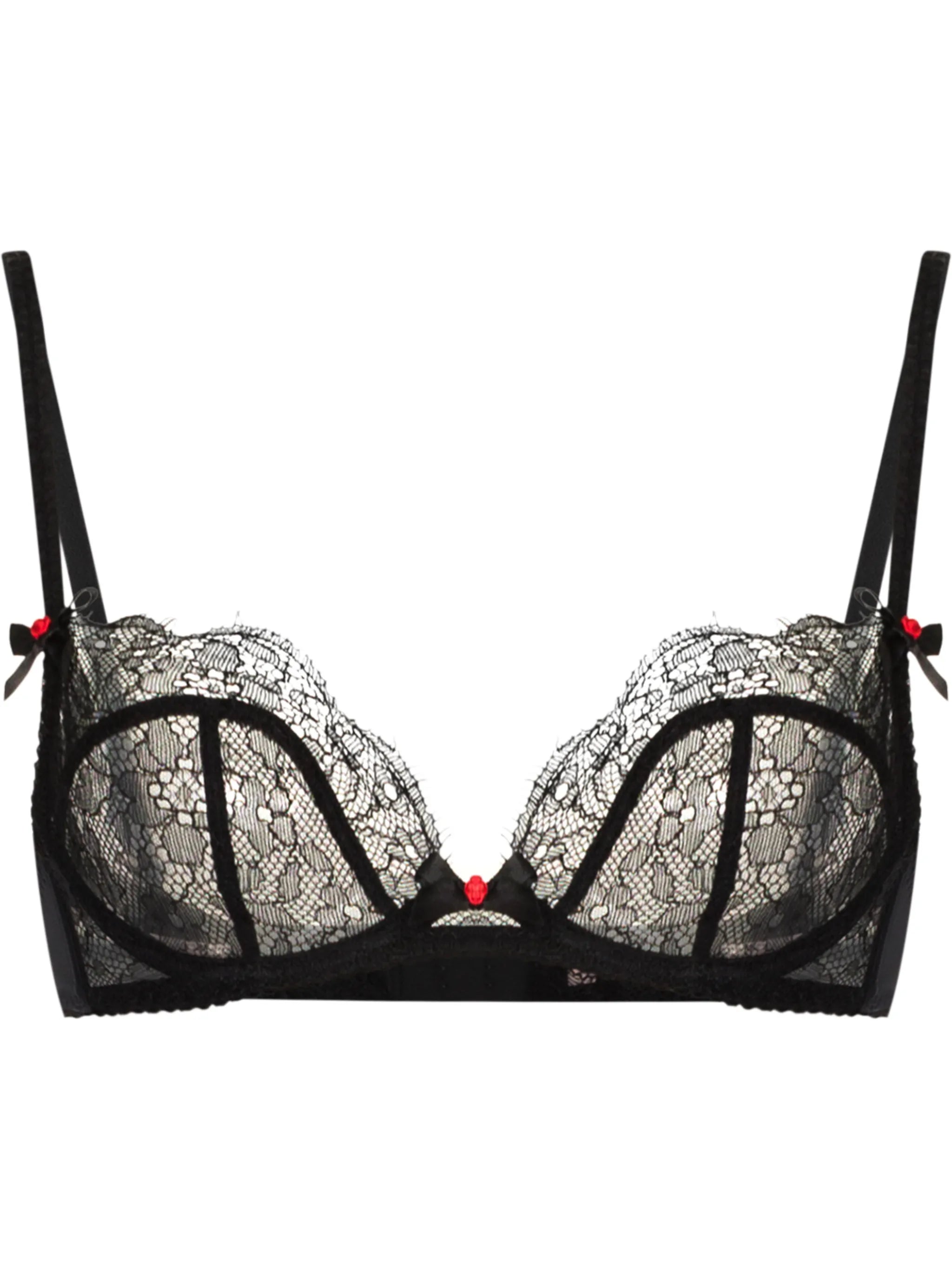 Lorna underwired-cup bra