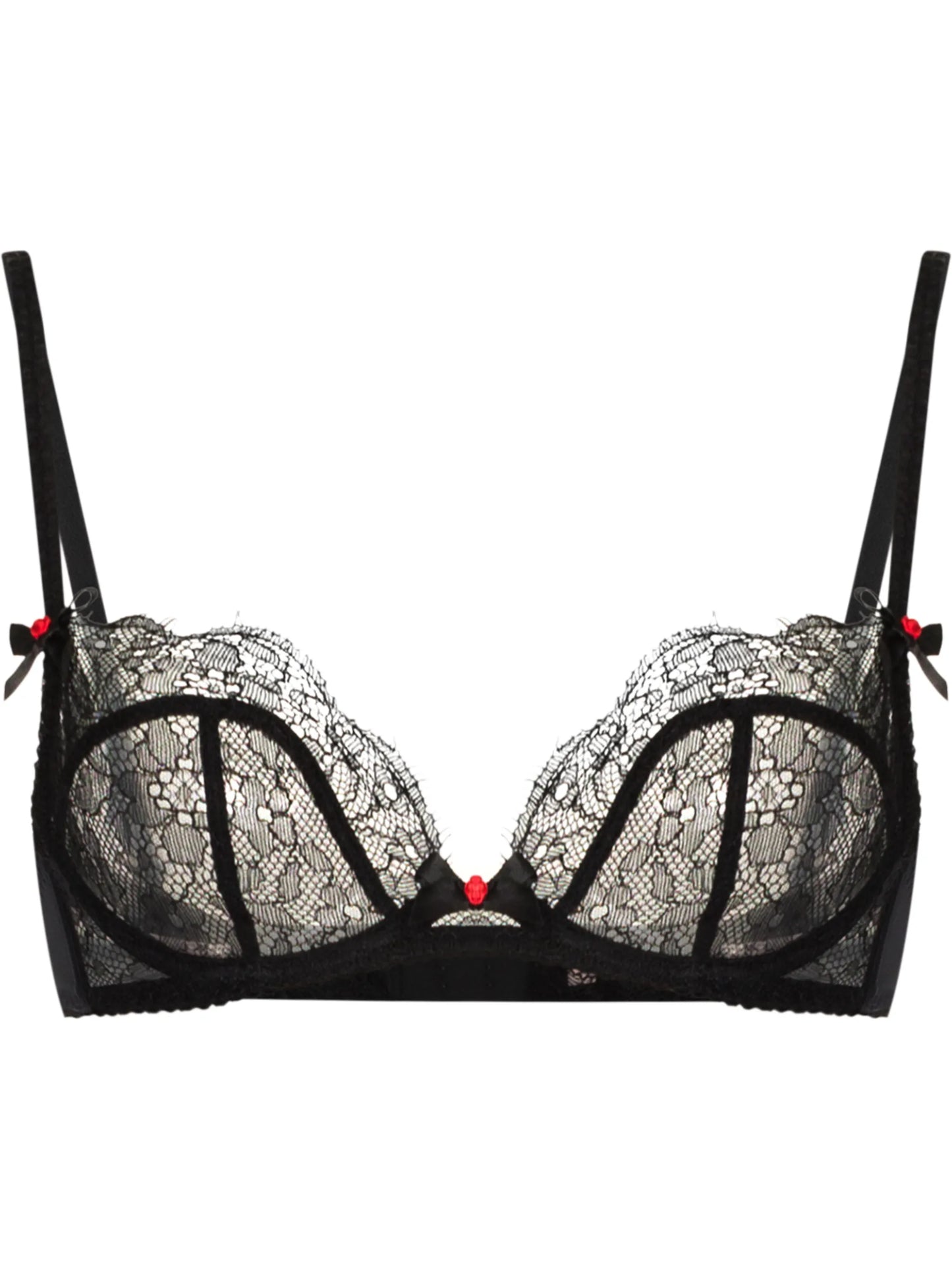 Lorna underwired-cup bra