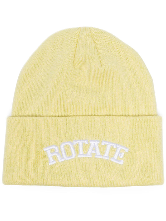 Abbie logo-embroidered beanie