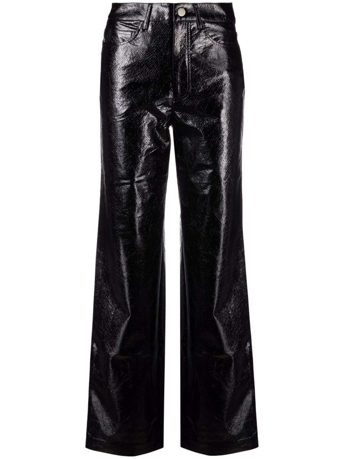 Rotie faux leather trousers