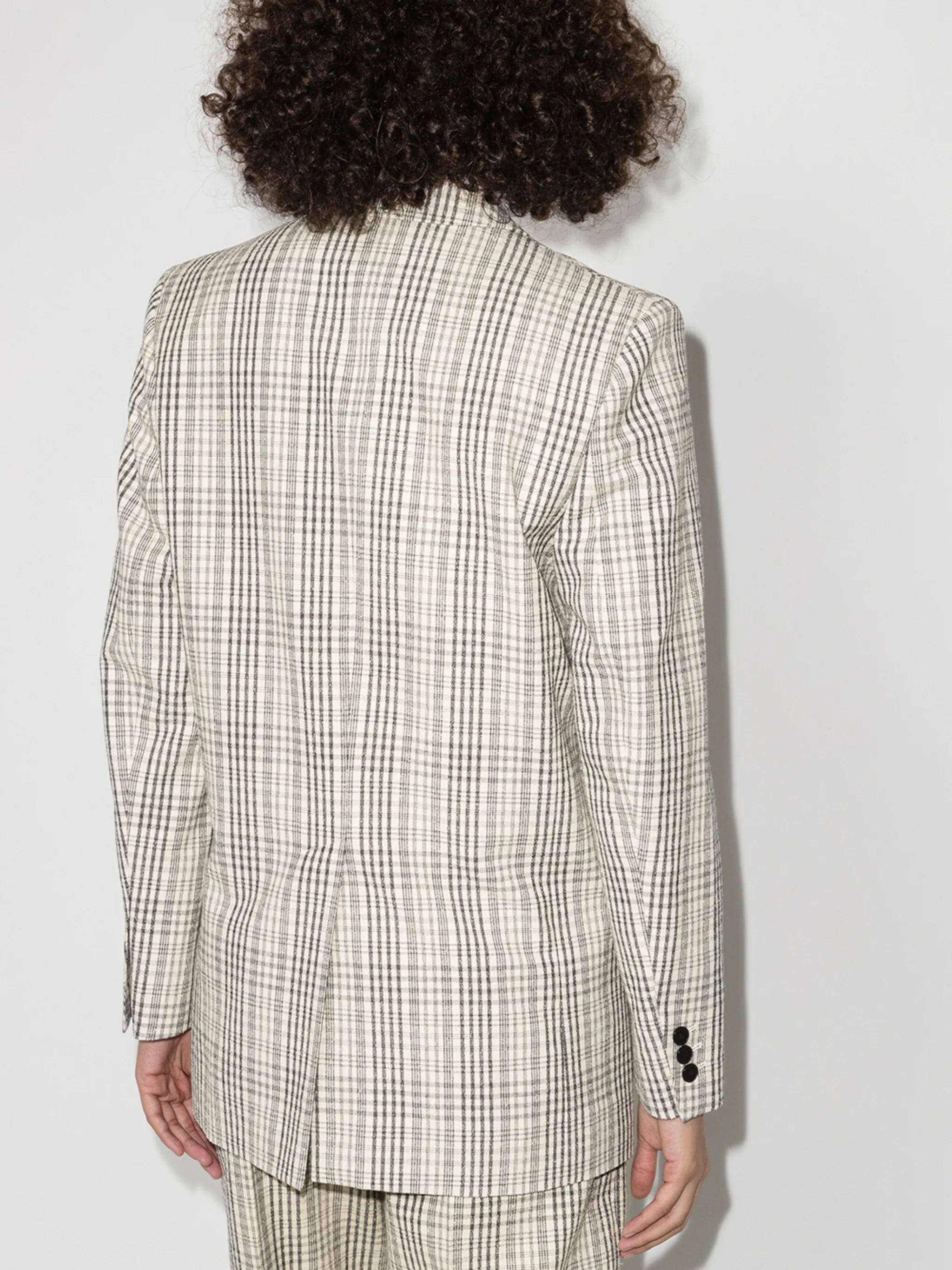 Leagaya oversized double-breasted jacket