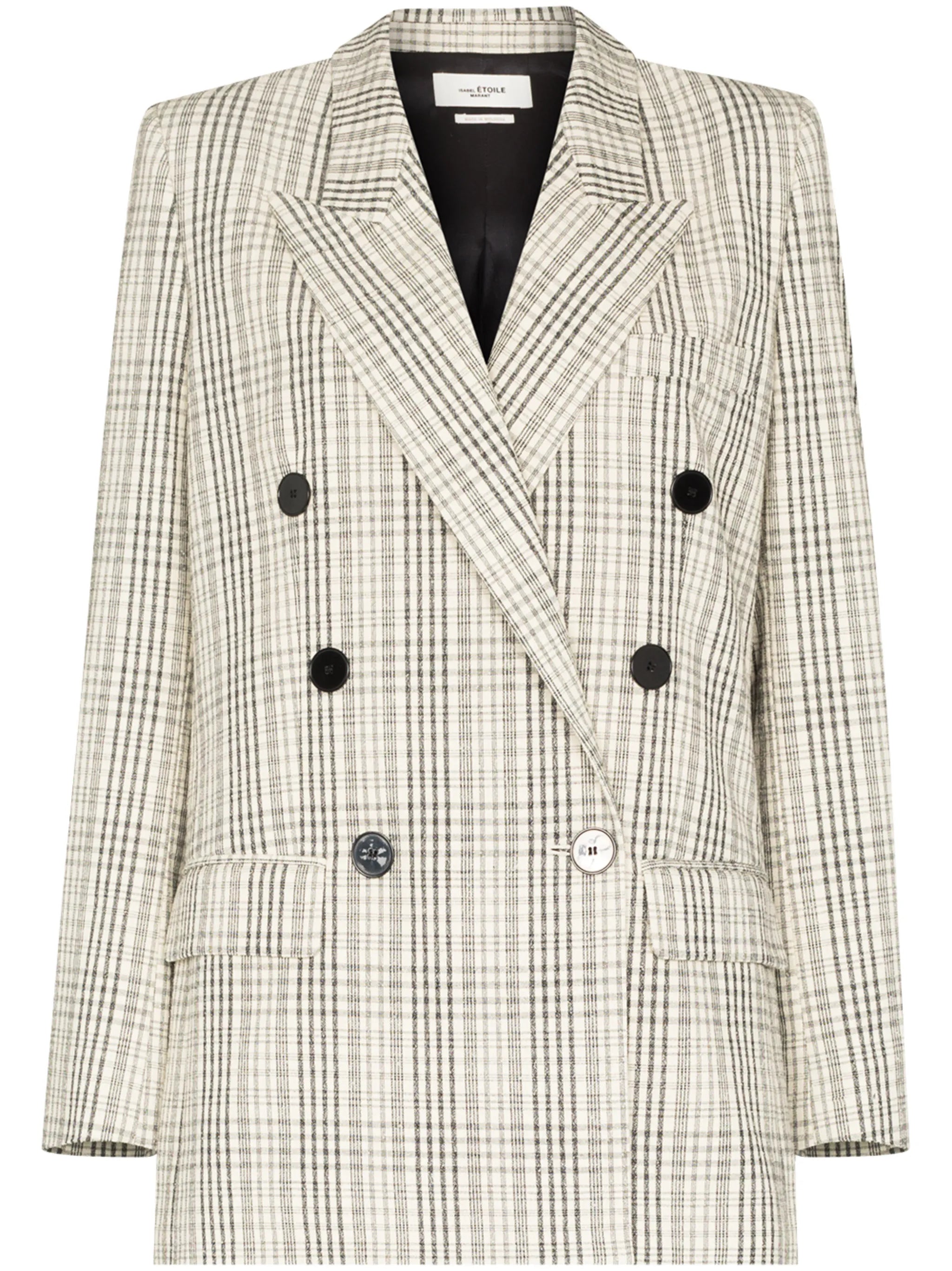 Leagaya oversized double-breasted jacket