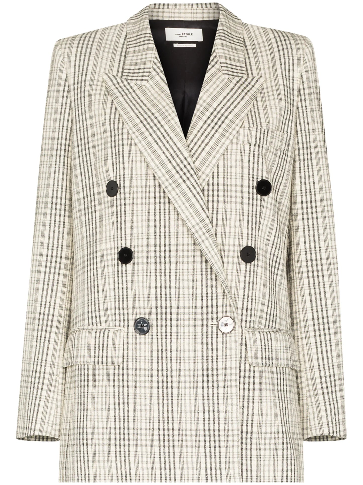 Leagaya oversized double-breasted jacket