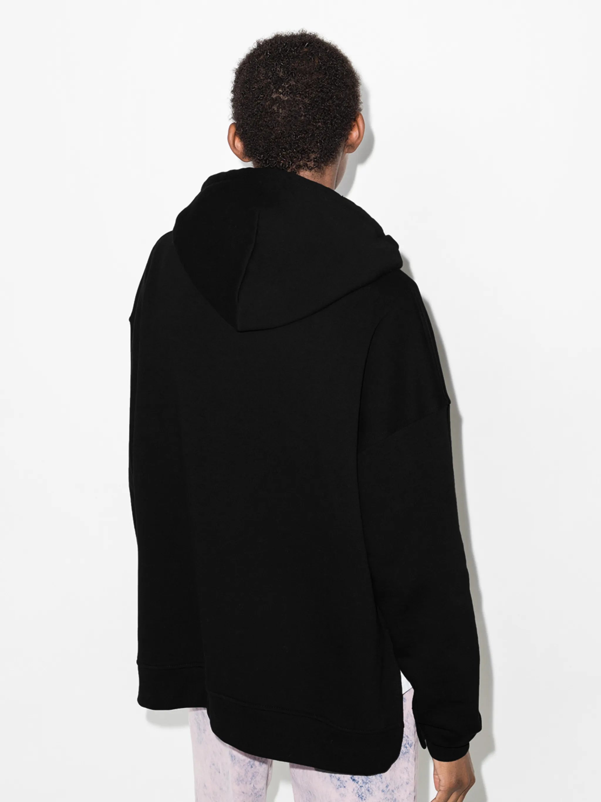 Software embroidered logo hoodie