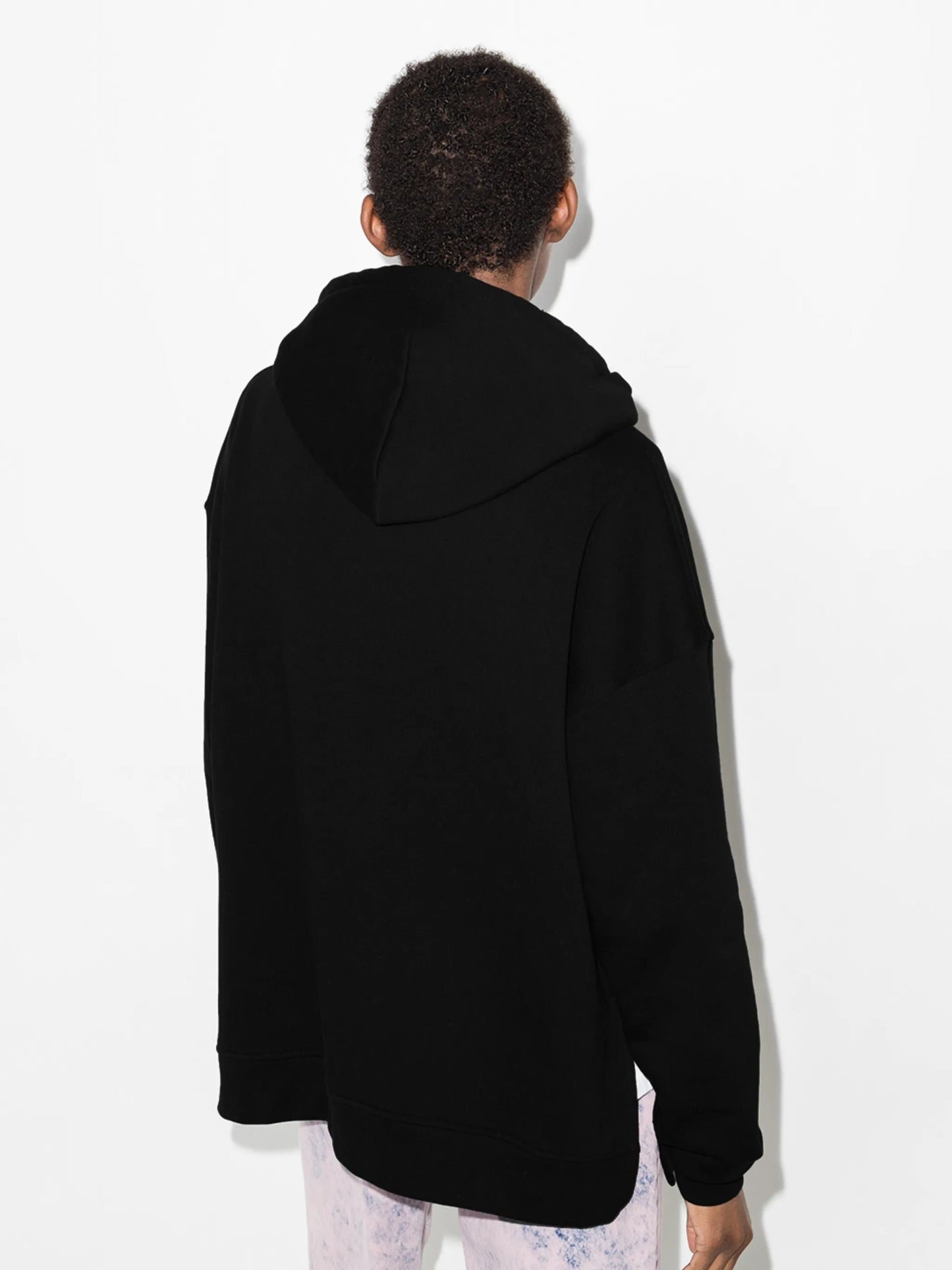 Software embroidered logo hoodie