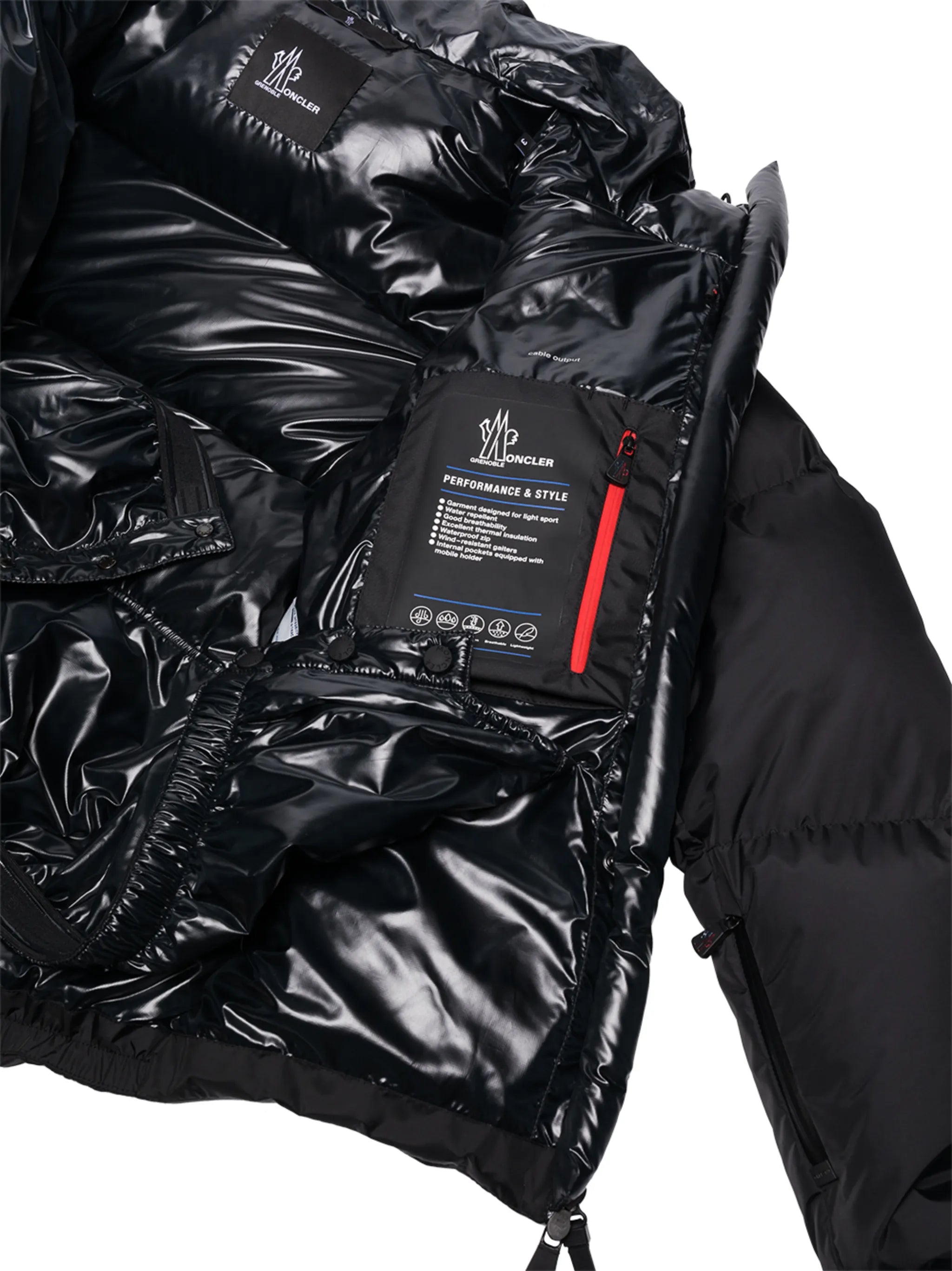 Mazod zip-up puffer jacket